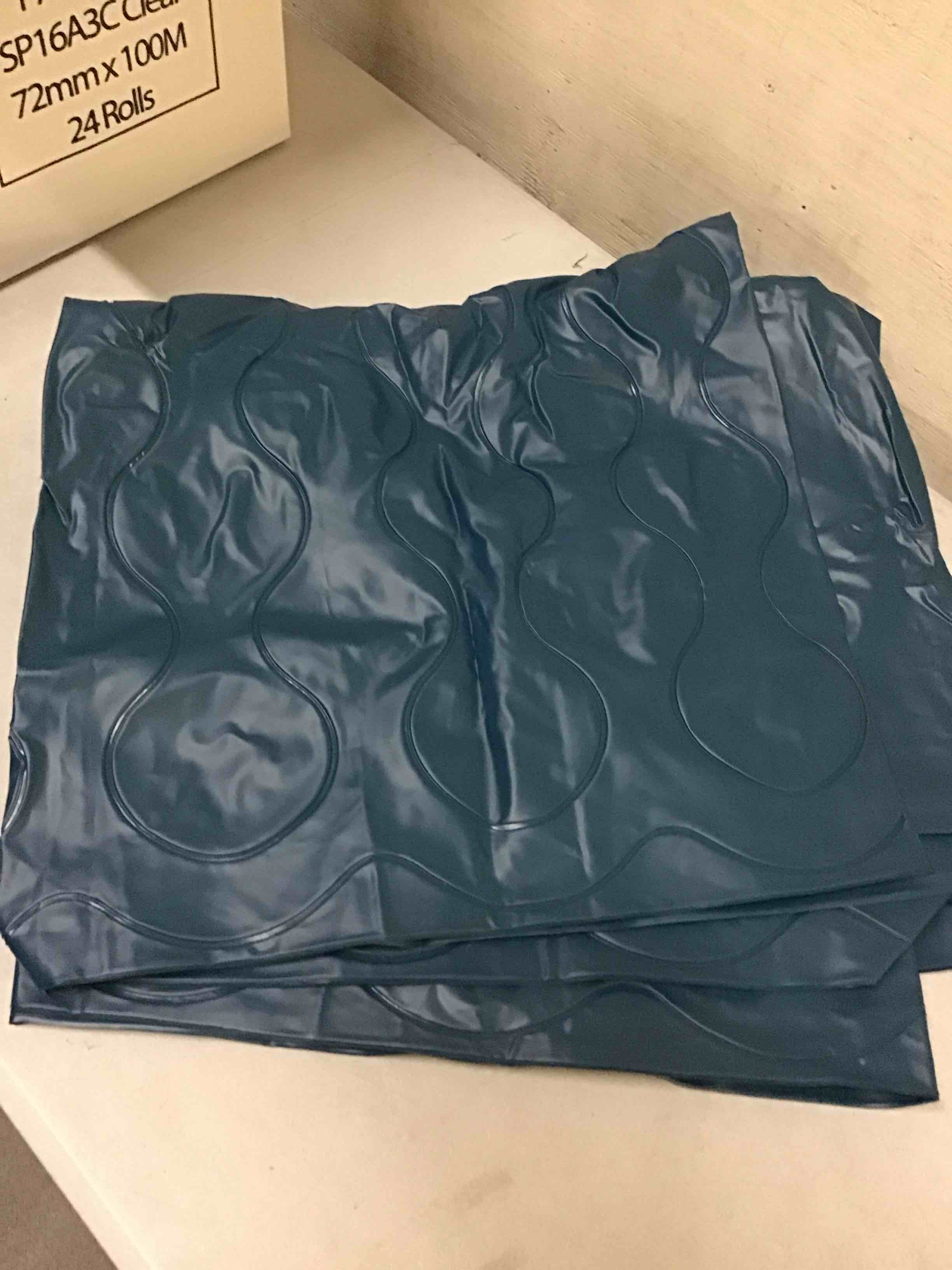 Condition photo showing As Is for lunderg alternating air pressure mattress pad with static mode - comfortable bed sore prevention - includes waterproof mattress topper for hospital bed or home & quiet pump - recommended by doctors