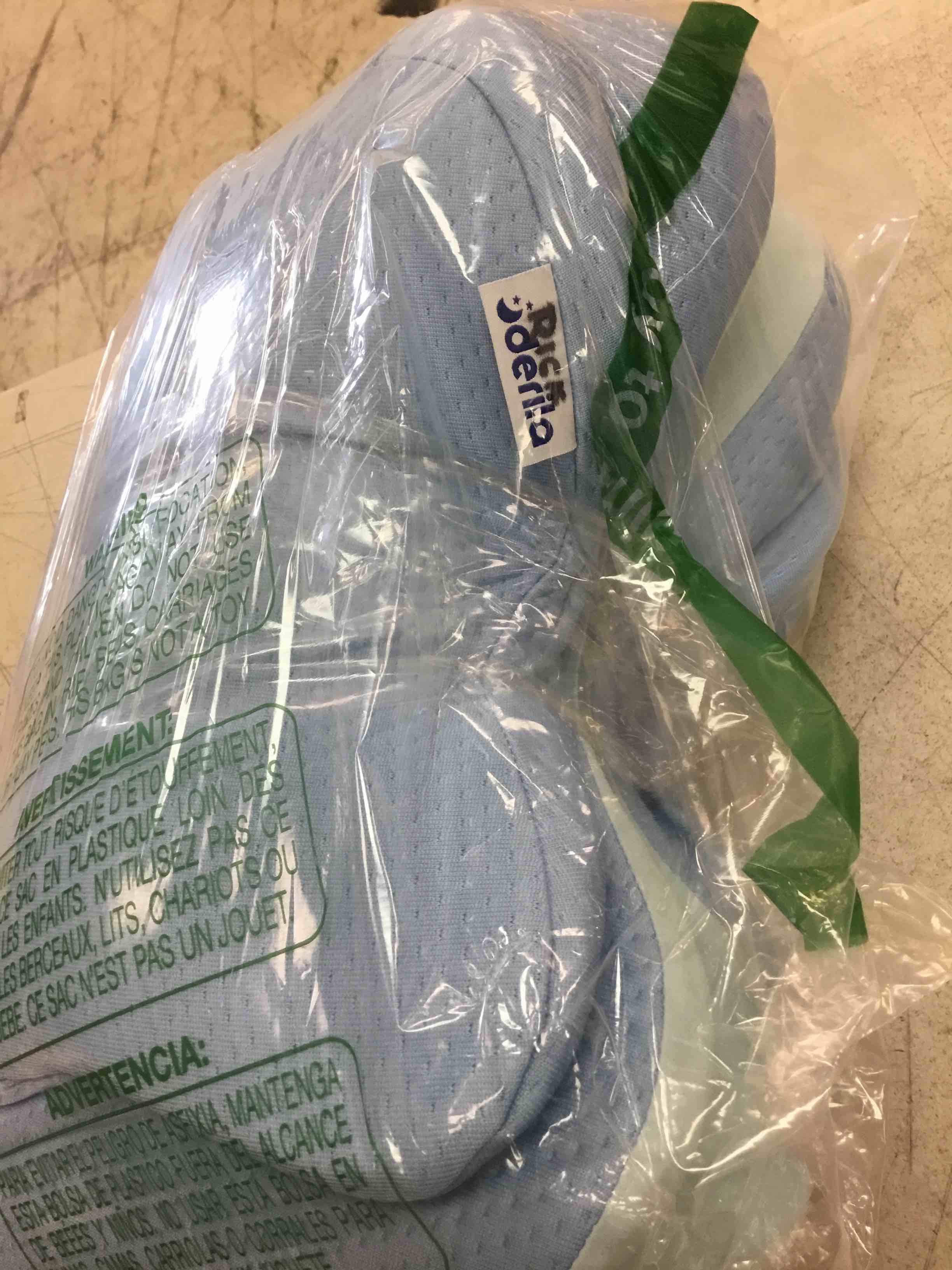 Condition photo showing As Is for derila ergo cervical neck pillow for sleeping pillow contour memory foam pillows for back, side sleeper pillows 21.25 x 14.17 x 4.72 inches