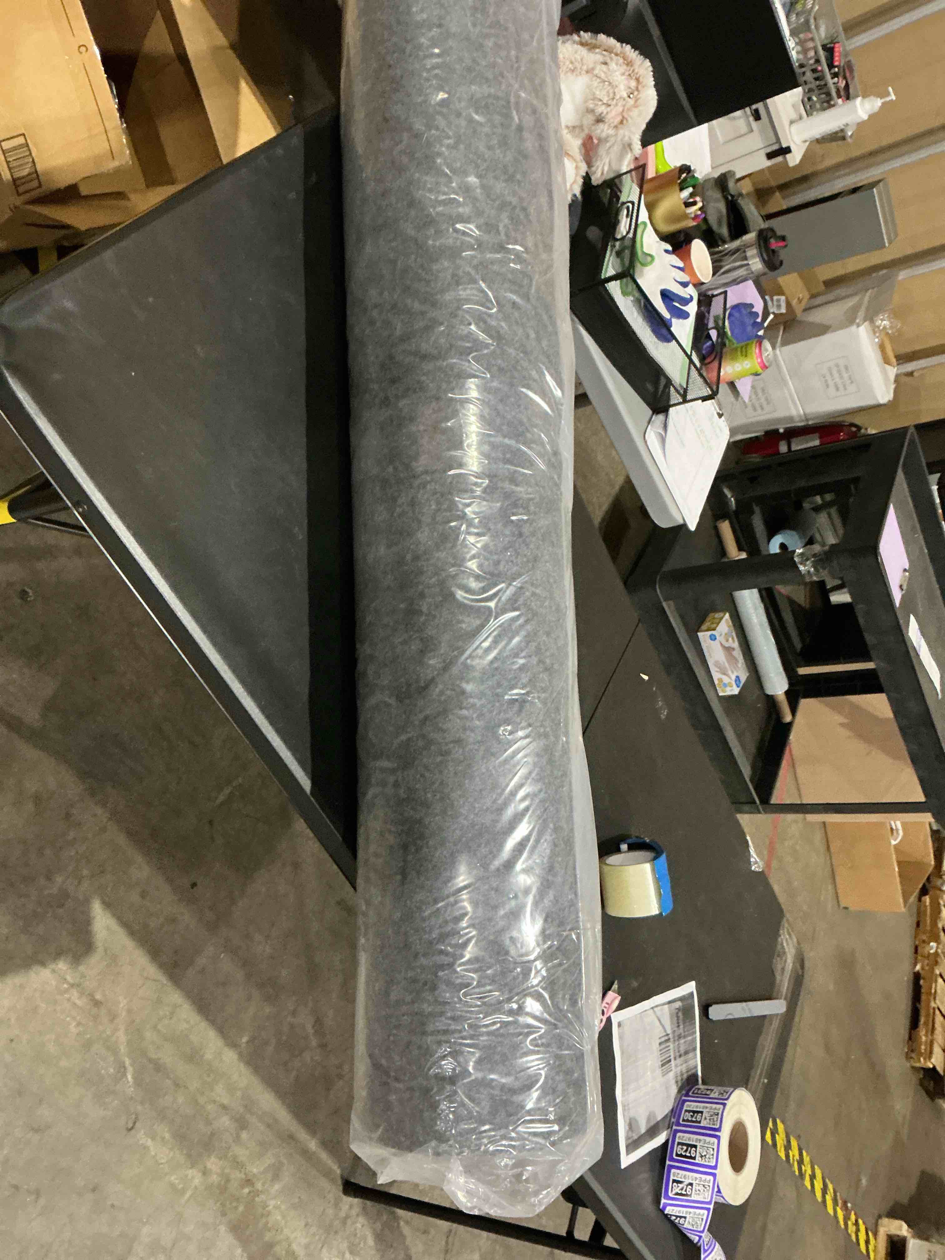 Condition photo showing As Is for rug padding  unknown size