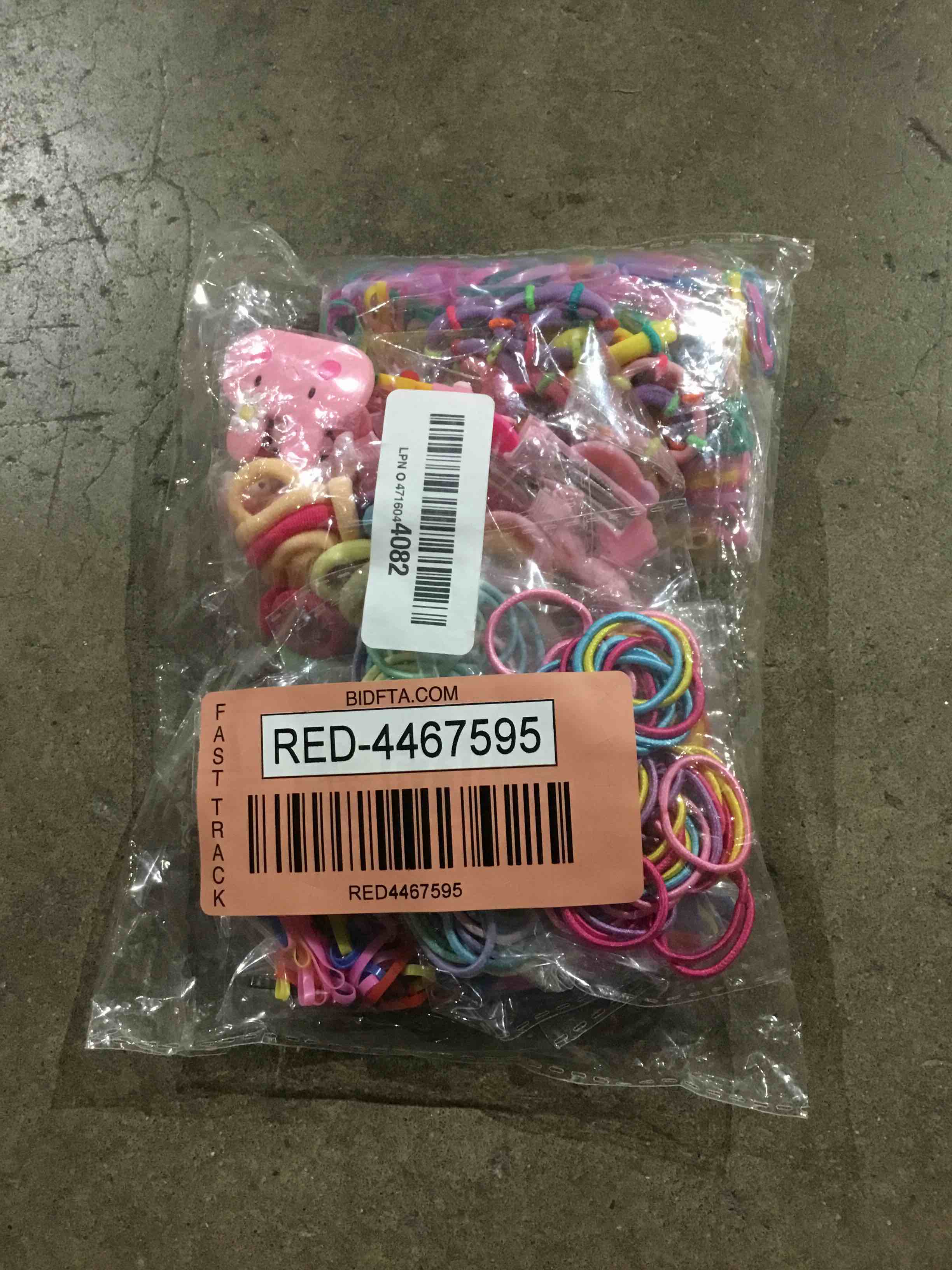 Condition photo showing New/Like New for toddlers colorful barrettes and hair accessories
