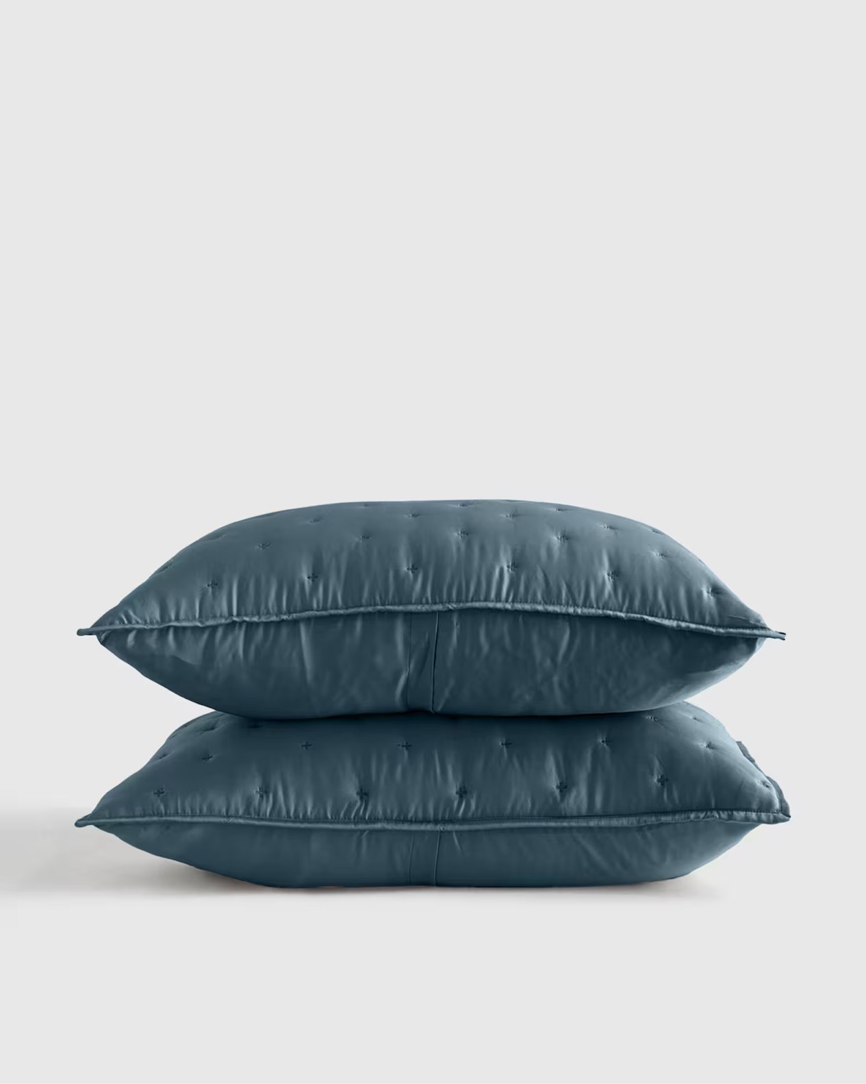 bamboo dream shams, full/queen, nightfall