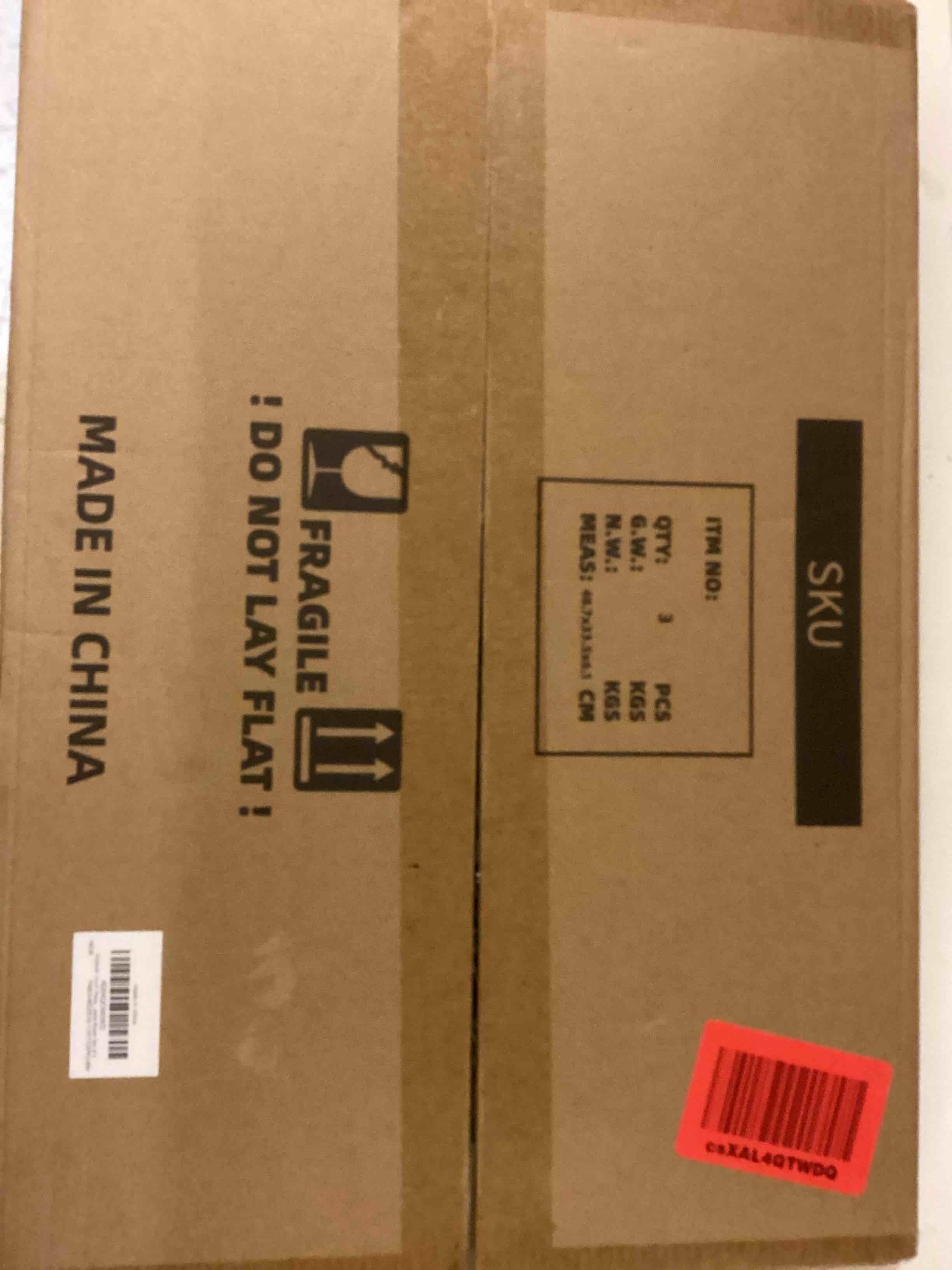 Condition photo showing New/Like New for 11x17 picture frame 3 pack - brown poster frame display pictures 9x15 with mat or 11 x 17 without mat for wall hanging horizontal and vertical brown 11x17(3pk)