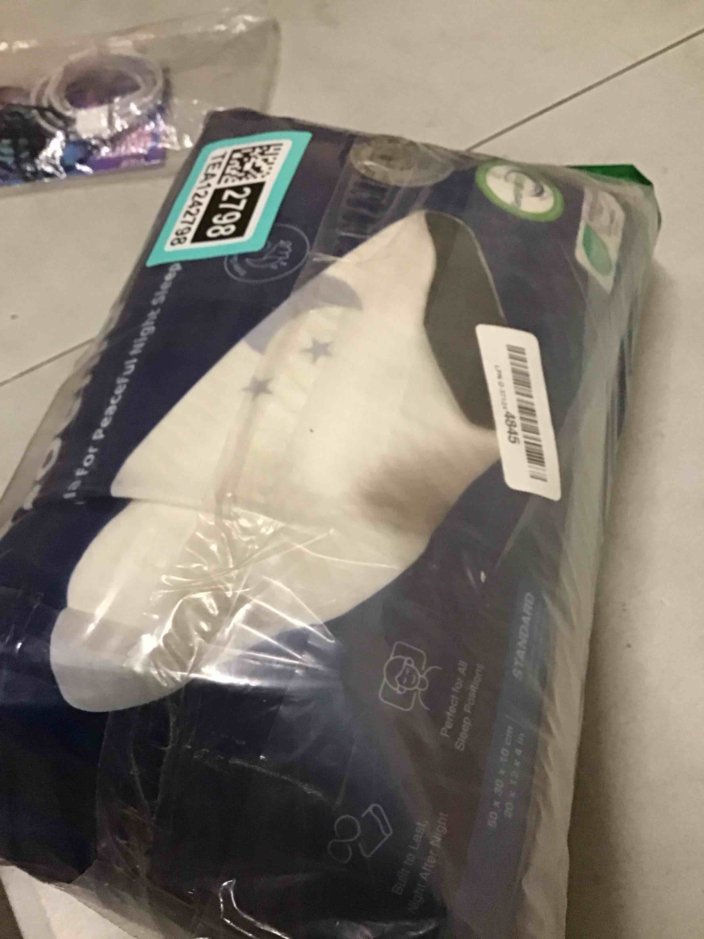 Condition photo showing Good Condition for Derila Cervical Neck Pillow for Sleeping - Support Pillow for Back, Stomach, Side Sleeper Contour Memory Foam Pillows for Shoulder Relief, for Women 20x12x4 in.