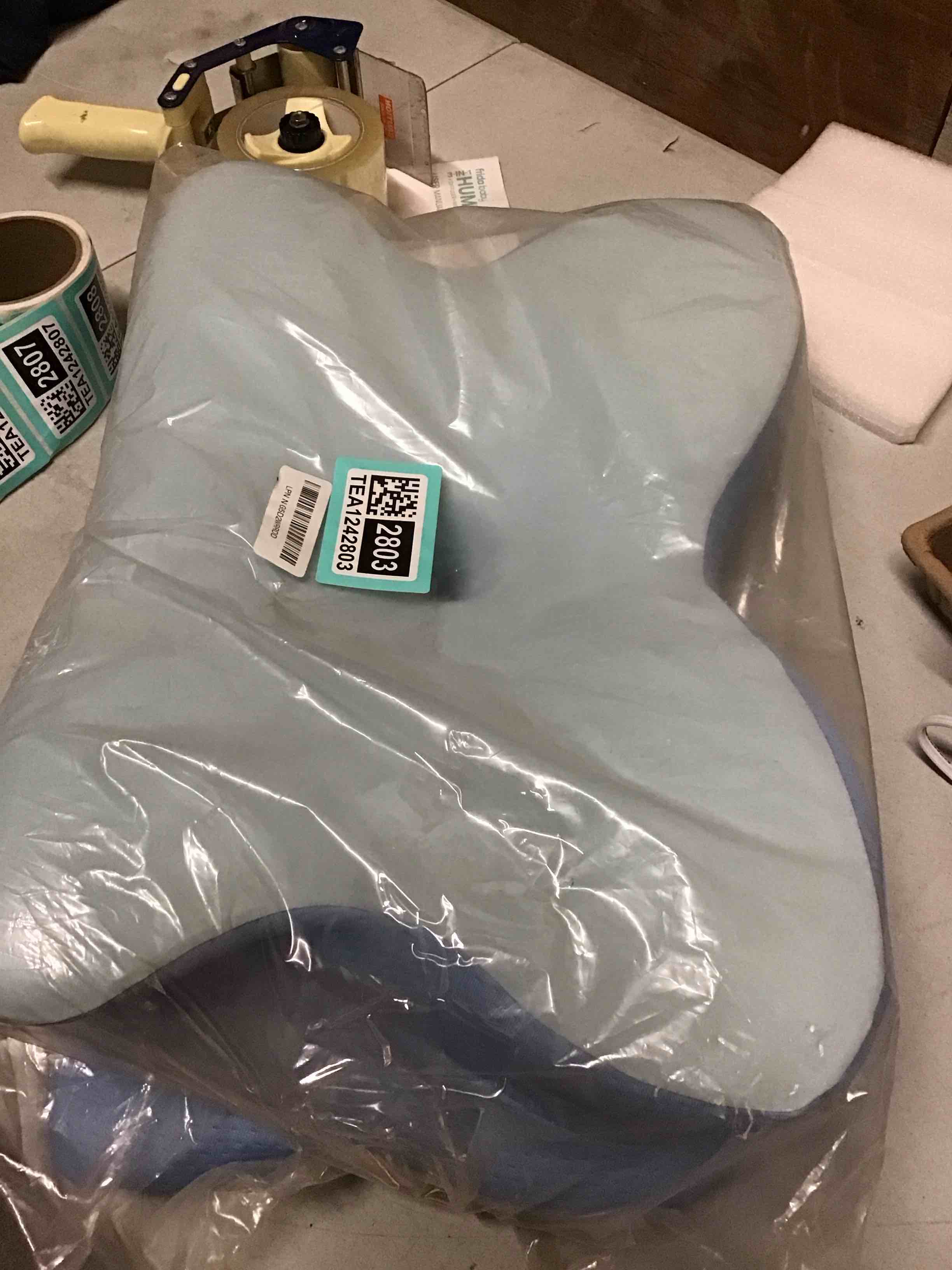 Condition photo showing Good Condition for Derila Ergo Cervical Neck Pillow for Sleeping Pillow Contour Memory Foam Pillows for Back, Side Sleeper Pillows 