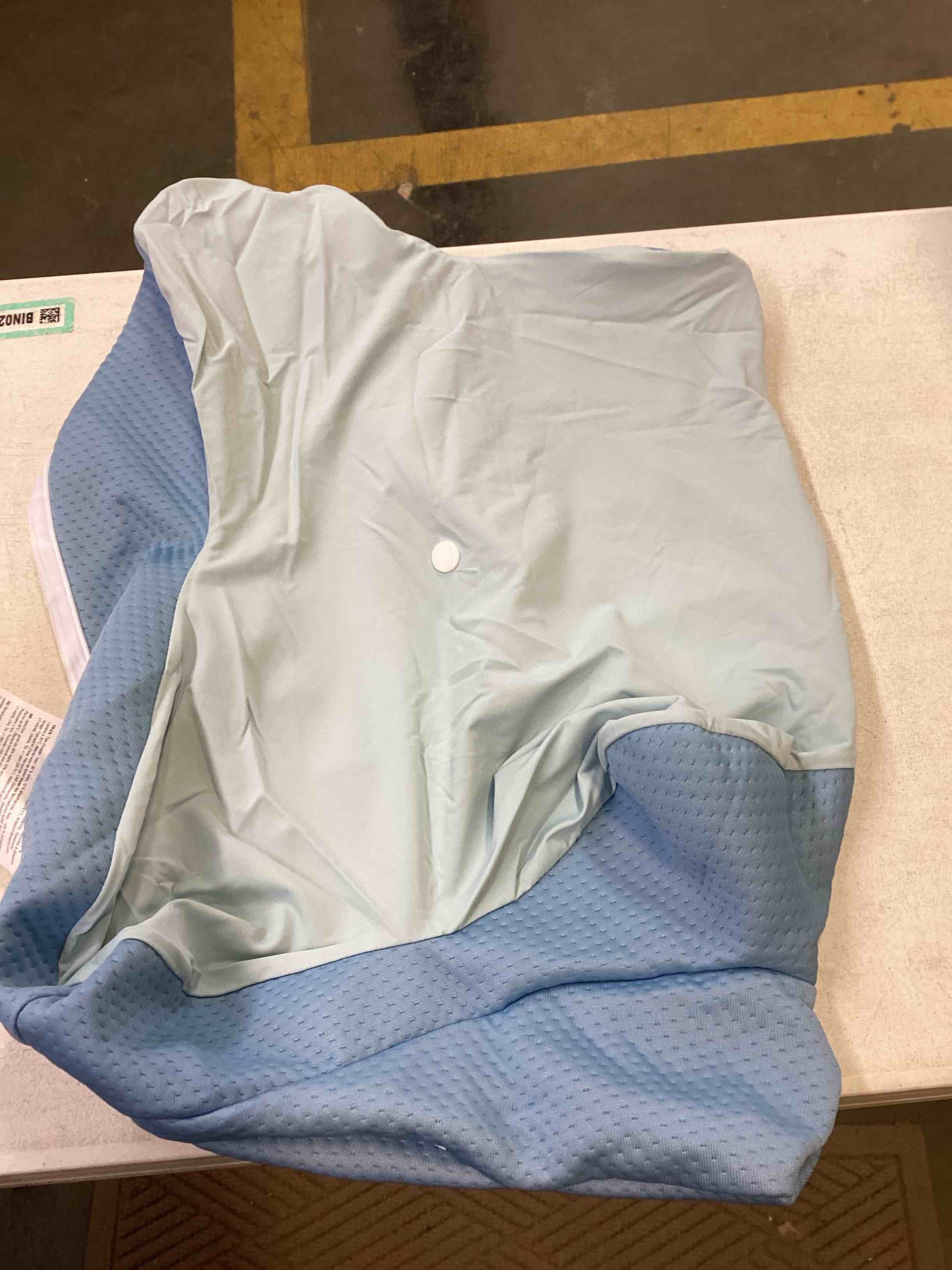 Condition photo showing Good Condition for Derila Ergo Pillowcase Cervical Neck Pillow for Sleeping Pillow Case Contour Memory Foam Pillows for Back, Side Sleeper (Pillowcase - 21.25 x 14.17 x 4.72 in) Pillow Case only