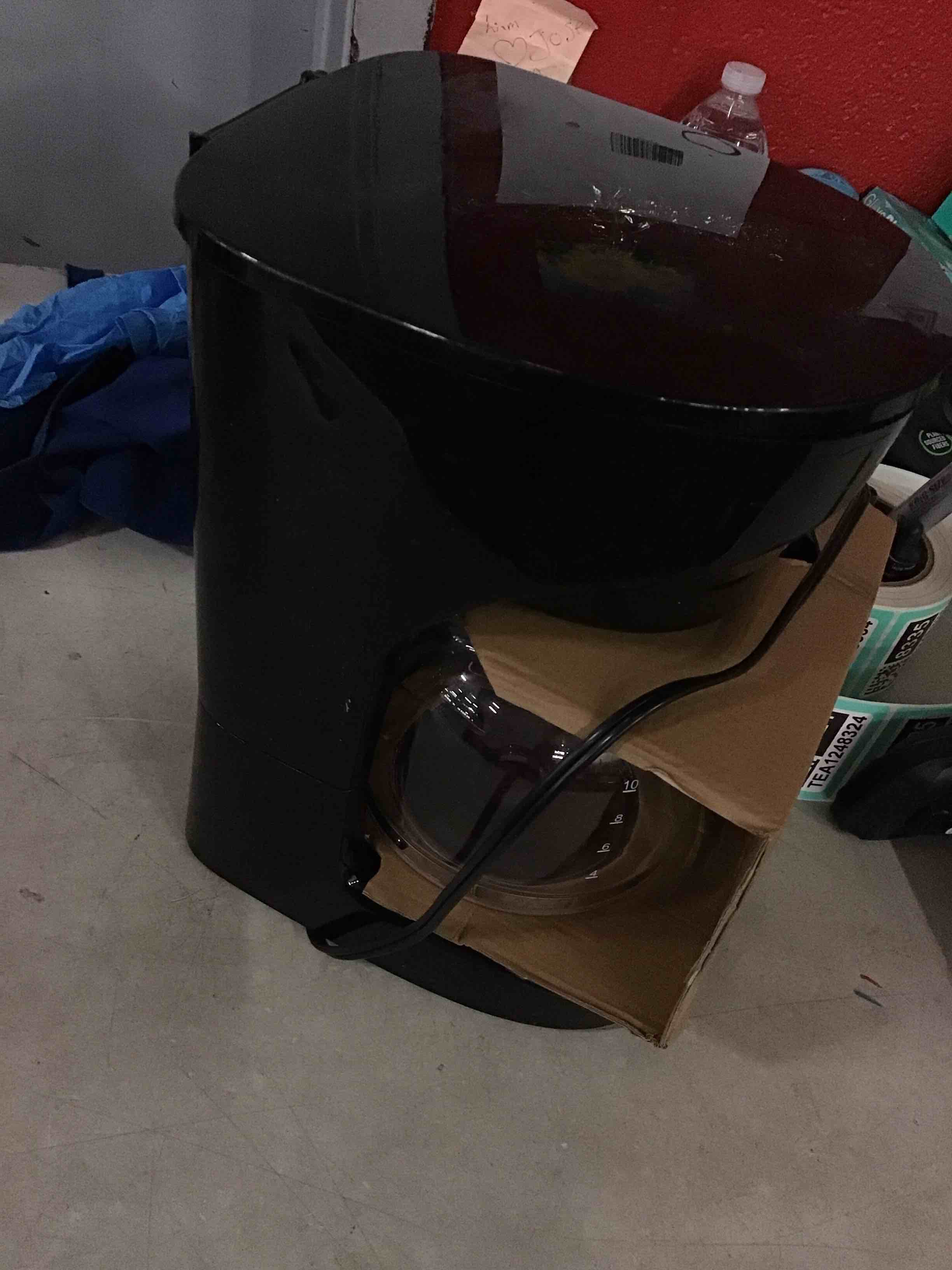 Condition photo showing As Is for Mueller DC-550 12-Cup Drip Coffee Maker (Anti-Drip and Permanent Filter)