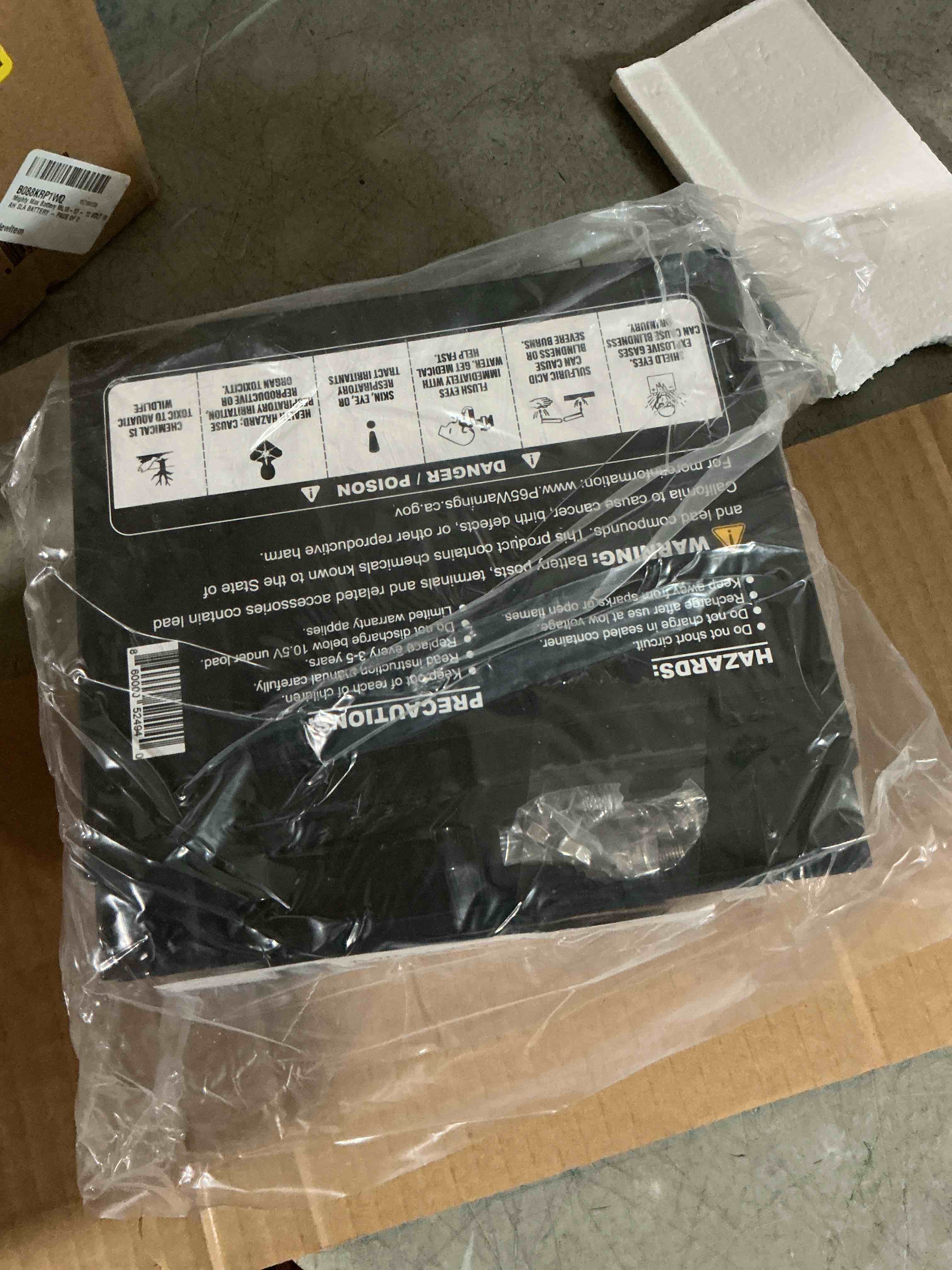 Condition photo showing Brand New for mighty max battery ml18-12 - 12 volt 18 ah sla battery - pack of 1