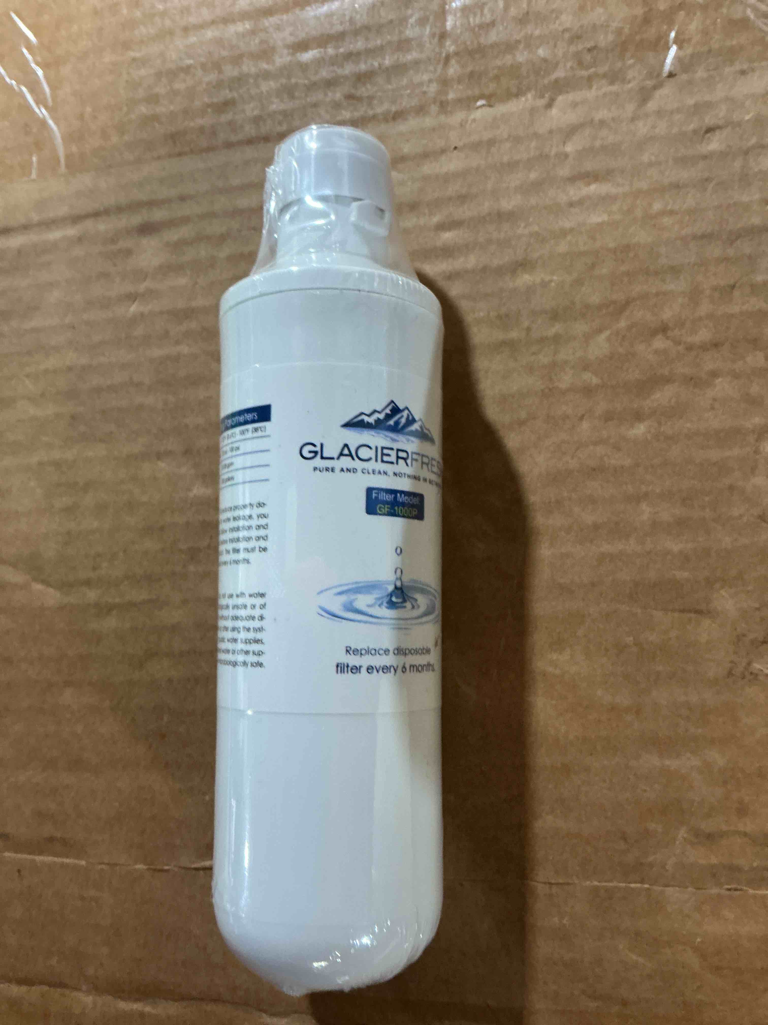 Condition photo showing New/Like New for glacier fresh water filter lt1000pc replacement for lg refrigerator, 1 pack | compatible with lg lt1000p/pc/pcs, lt1000pc, lt-1000pc, mdj64844601, adq747935 adq74793504 water filter