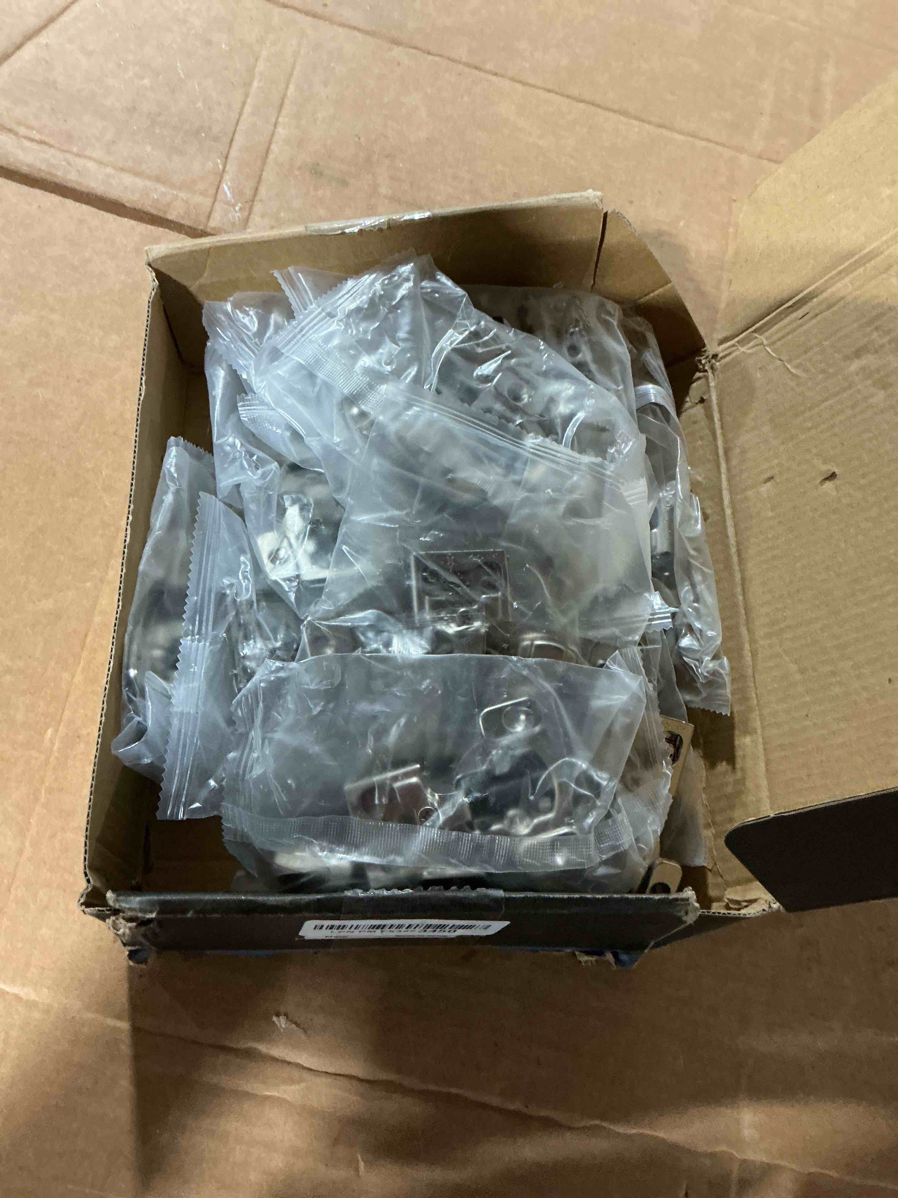 Condition photo showing New/Like New for chibery 30 pack 1/4" small overlay 4d concealed hinges for face frame door, soft close on/off switch, self closing, 105° open angle concealed stainless steel hinges for framed cabinet, satin nickel 1/4" overlay 30 pack