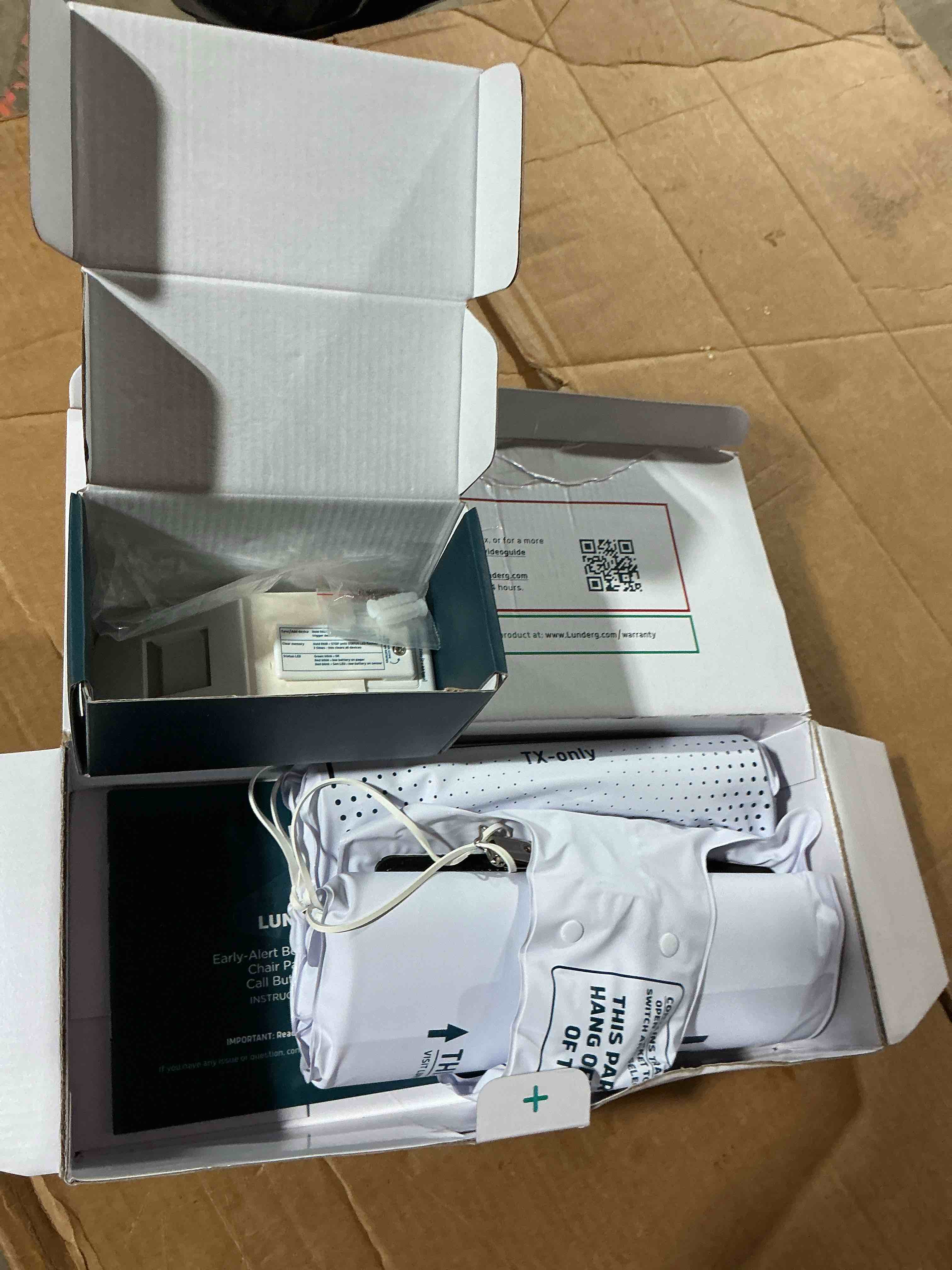 Condition photo showing Good Condition for lunderg early alert bed alarm for elderly adults - wireless sensor pad & pager - with pre-alert smart technology - safety bed alarms and fall prevention for elderly and dementia patients