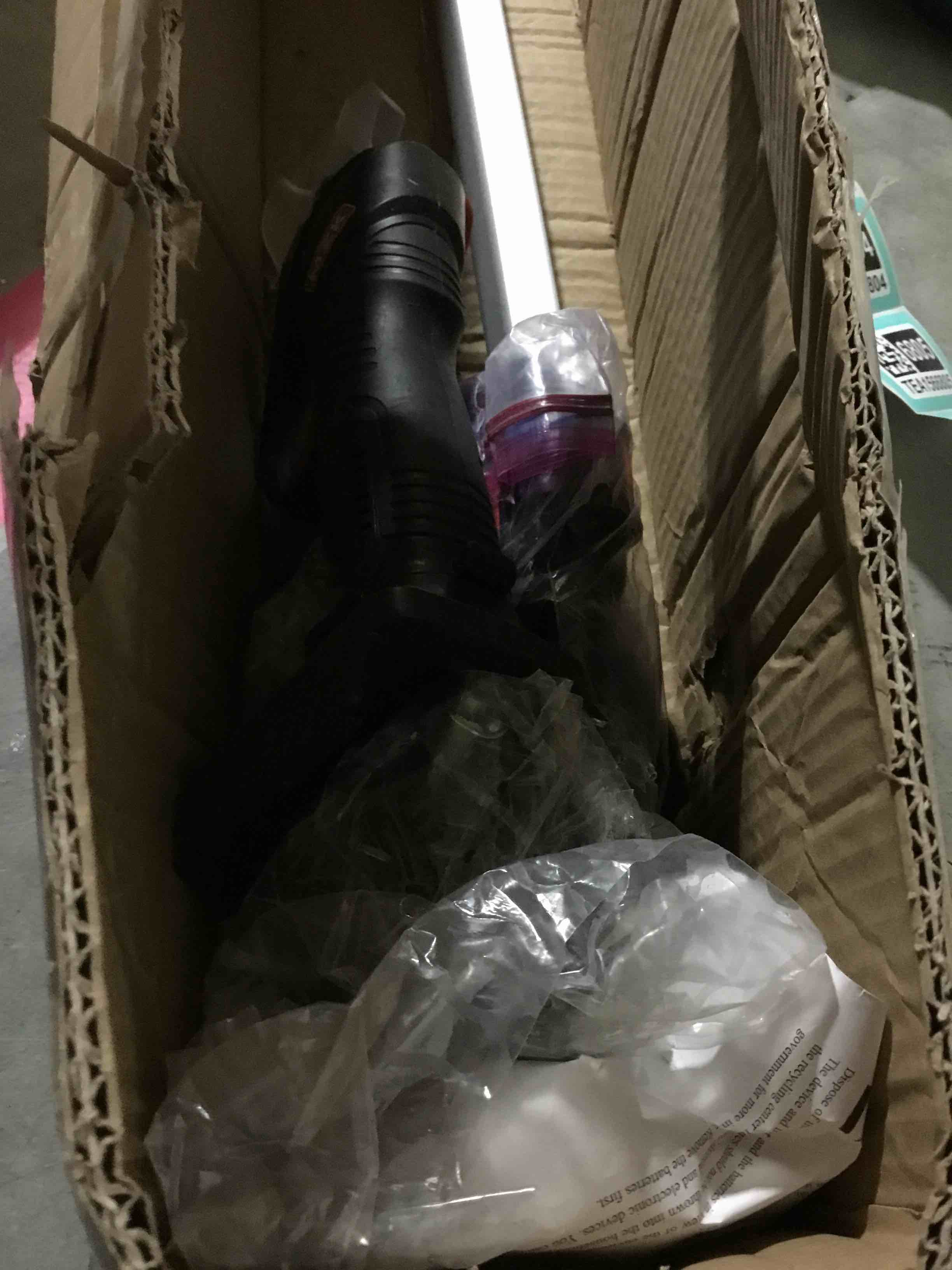 Condition photo showing As Is for (INCOMPLETE) MZK 2-IN-1 Cordless Electric Pole Pruning Shears?20V Battery Powered Cordless Pruner, 1.2" Cutting Diameter, 13 FT MAX Extension Pole for Tree Trimming, Gardens, Orchards PS13D16