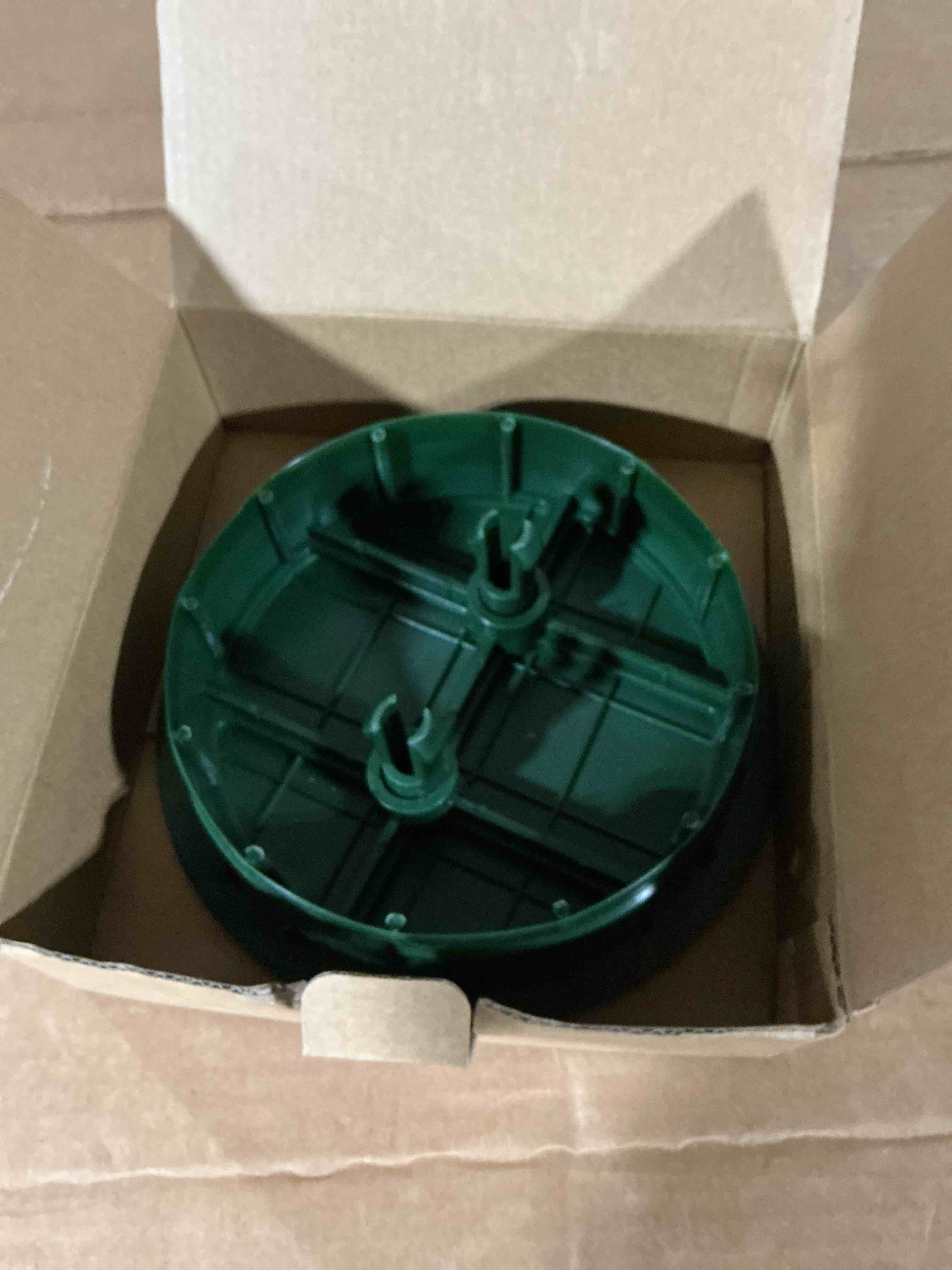 Condition photo showing Good Condition for 6" pop up drainage emitter for 6" s&d hub, dual-rod downspout cover, outdoor drain cover for yard outlet, channel drains & catch basins, 1pc