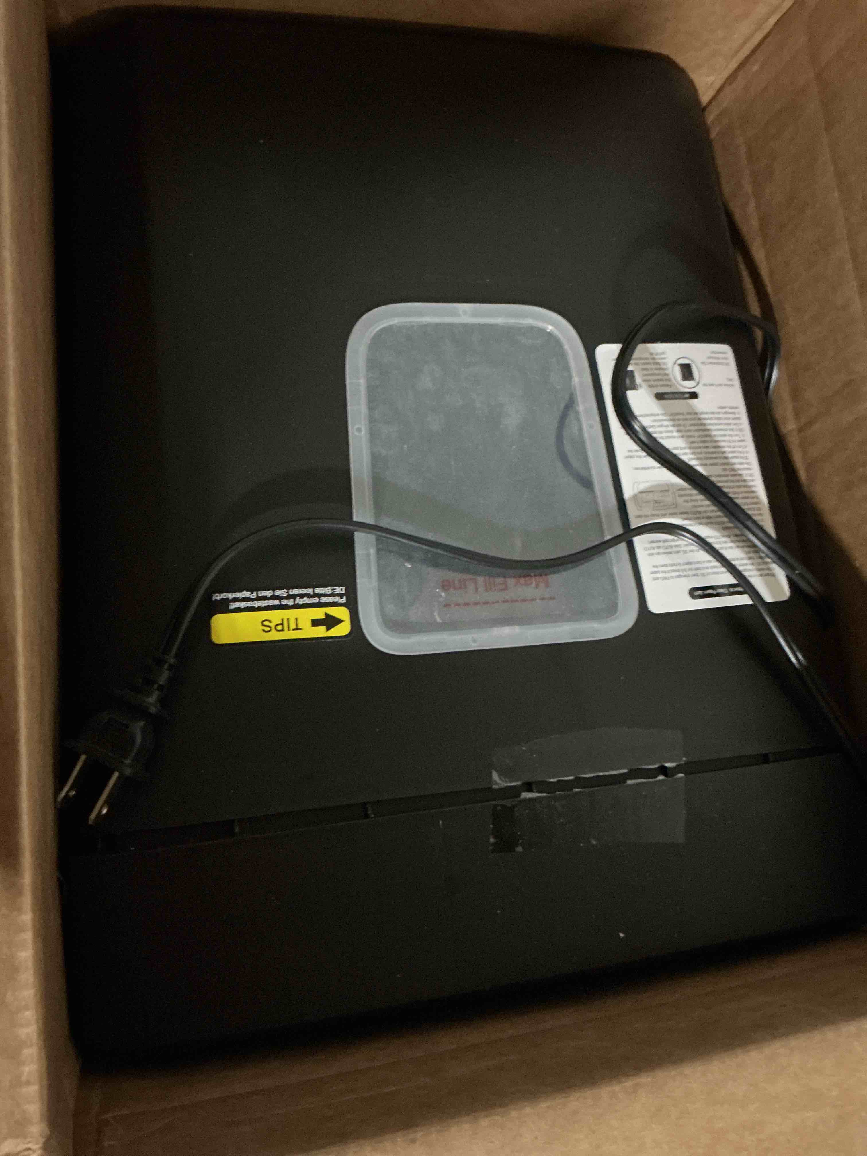 Condition photo showing As Is for bonsaii paper shredder, 8-sheet crosscut home office shredder with 4.2 gallon bin, p-4 security level document shredder shred credit card/mail/staple/clip (c261-c updated) crosscut 8 sheet updated