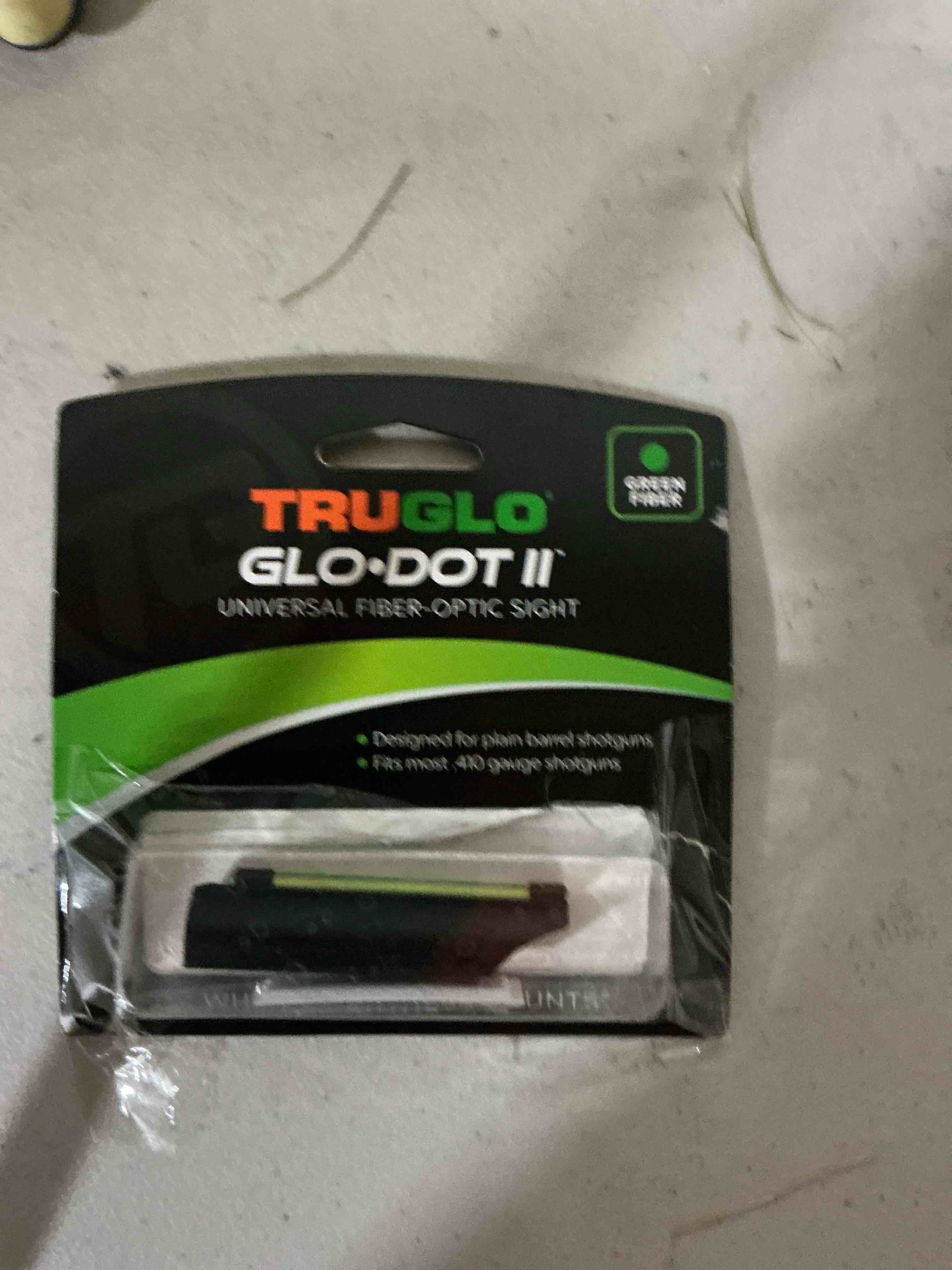 Condition photo showing Good Condition for truglo glo dot ii universal shotgun sight (.410)