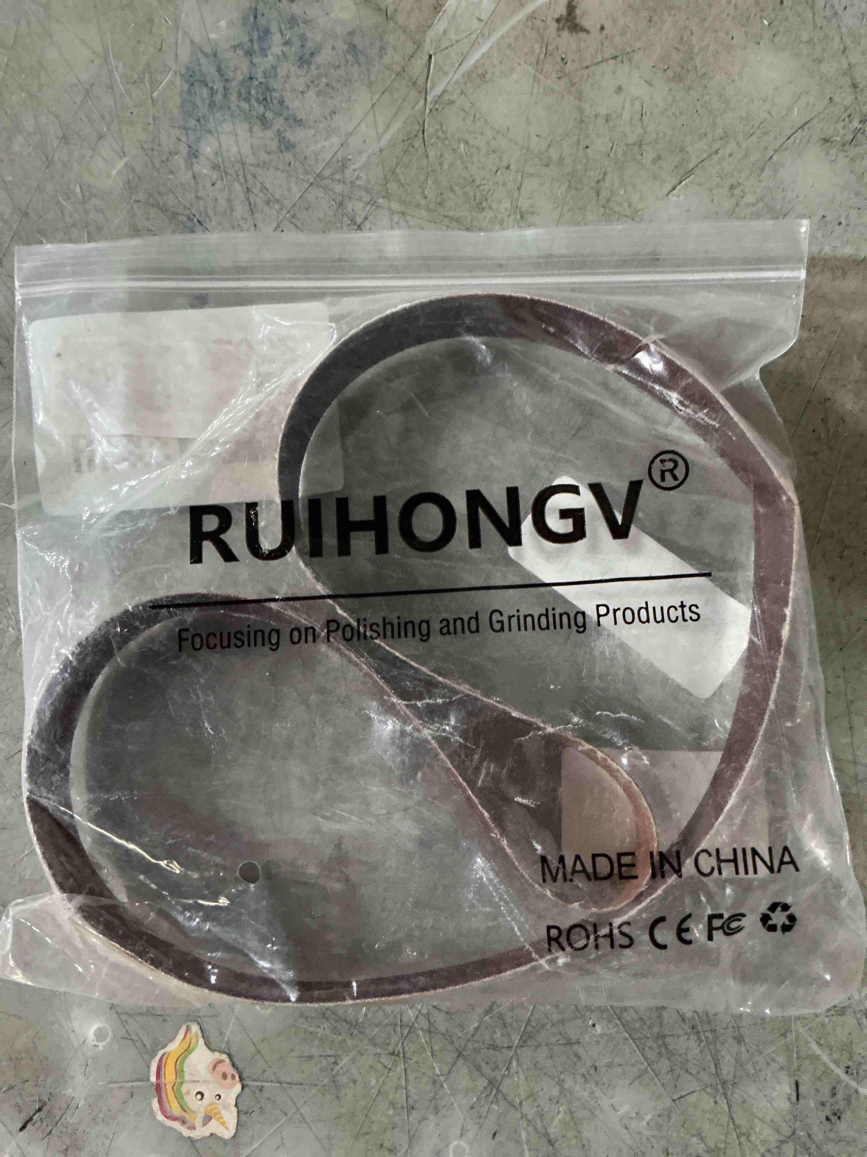Condition photo showing As Is for 1 pack 1x30 sanding belts for knife sharpening, 2 each of 1000 2500 and 5000 ultra fine grits, compatible with 1 x 30 inch belt sanders, 1x30 grinding belts for knife polishing metalworking 1000,2500,5000 grit
