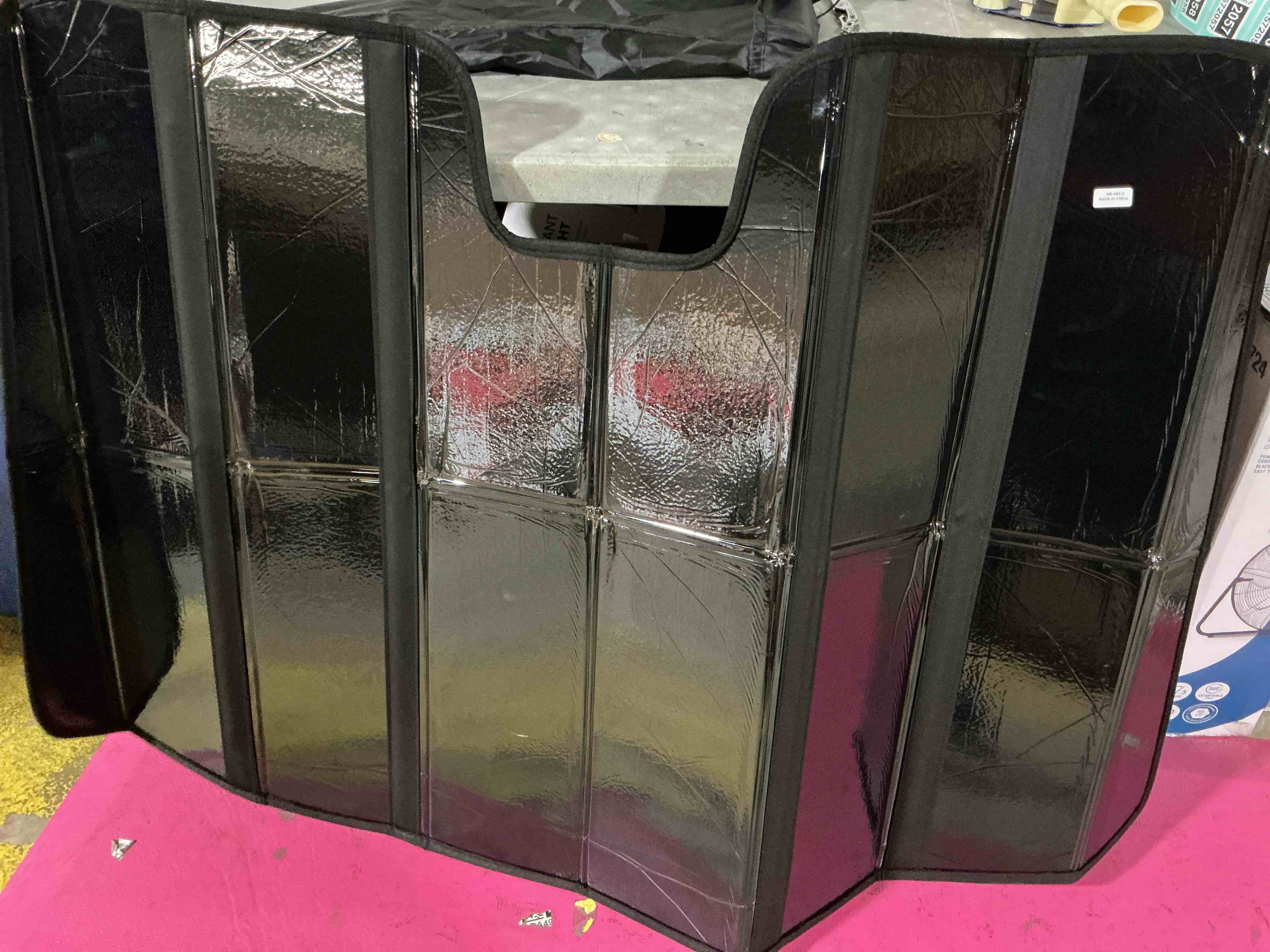 Condition photo showing As Is for (similar) covercraft uvs100 custom sunscreen | uv10947sv | compatible with select lexus gs models, silver