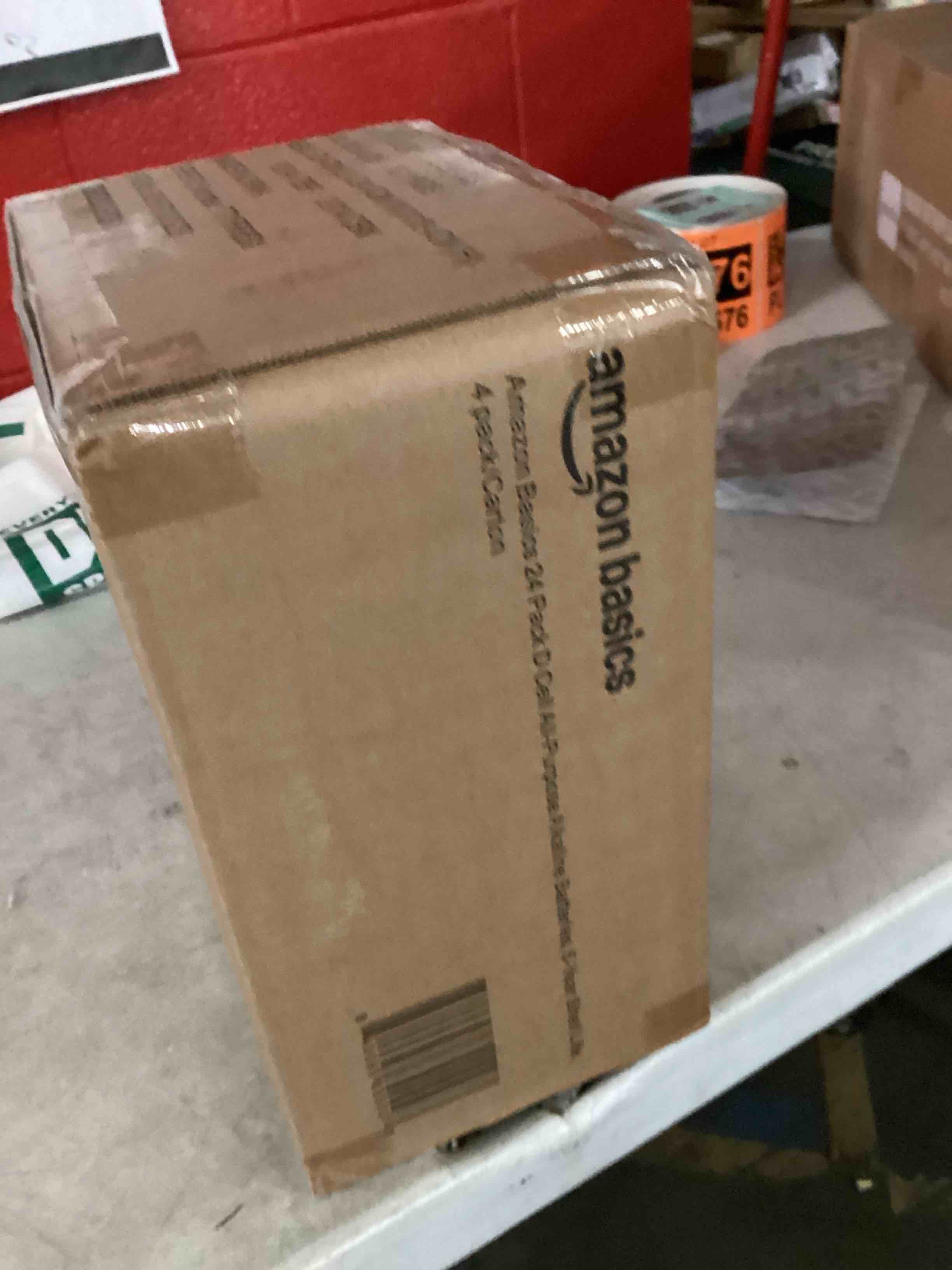 Condition photo showing New/Like New for amazon basics d cell all-purpose alkaline batteries, 5-year shelf life, 96 count, 4 packs of 24