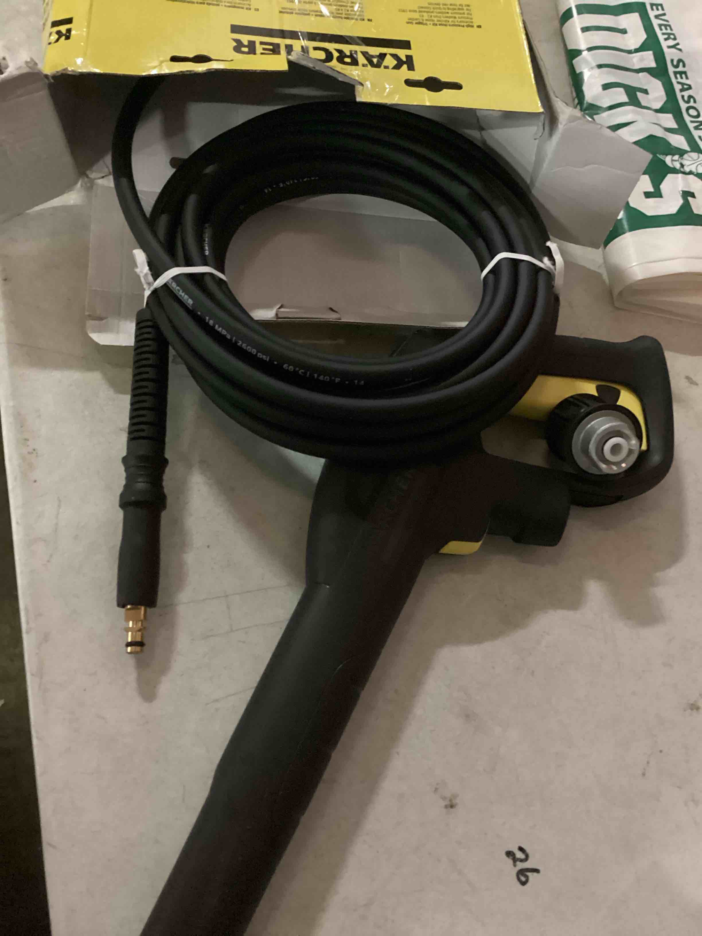 Condition photo showing Good Condition for karcher 2.644-343.0 25 ft. high-pressure hose kit with trigger gun