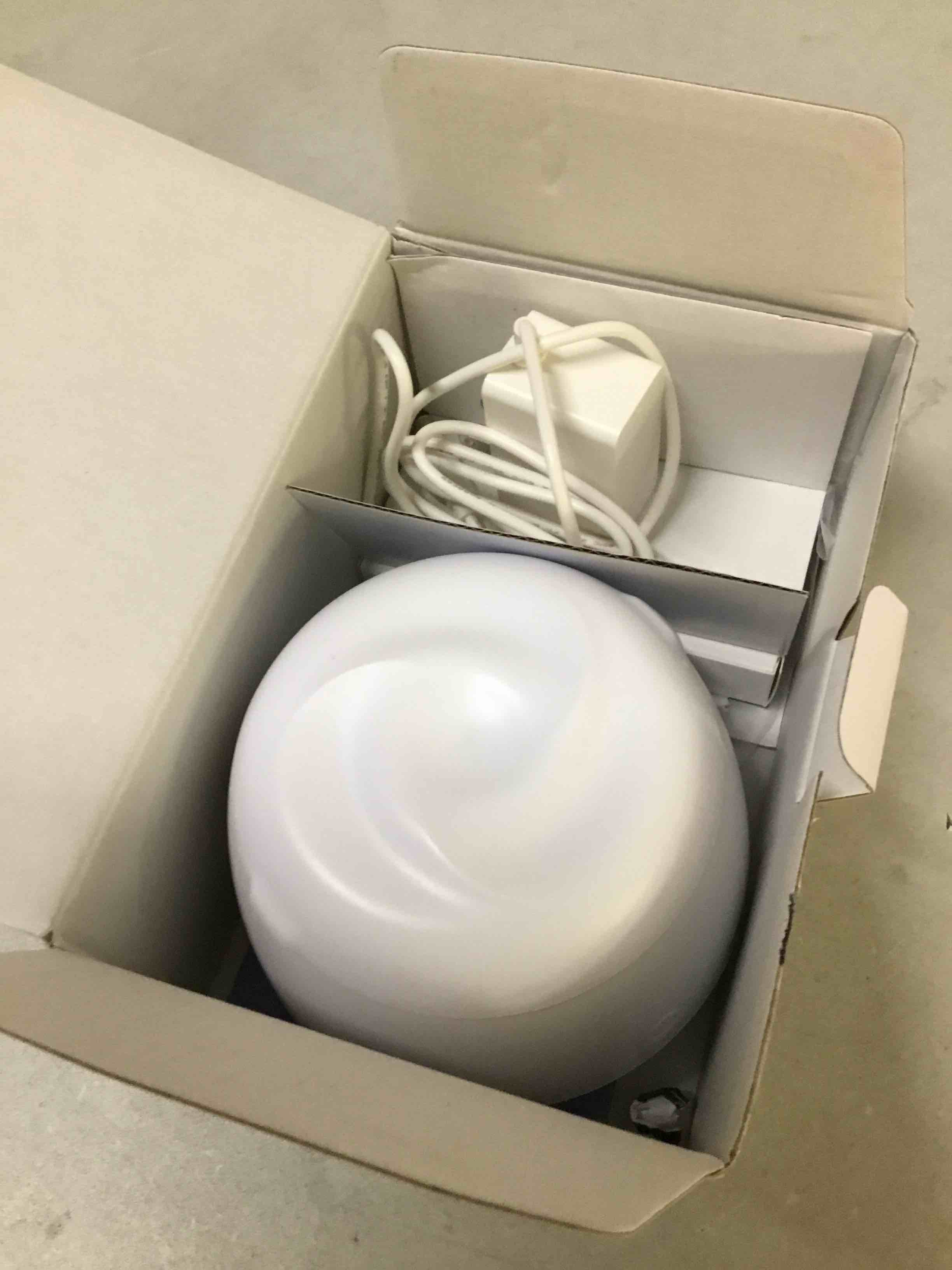 Condition photo showing As Is for ultrasonic retainer cleaner machine 48khz denture and aligner cleaning pod for mouth guards night guards dental trays braces toothbrushes jewelry with 200ml capacity (white)