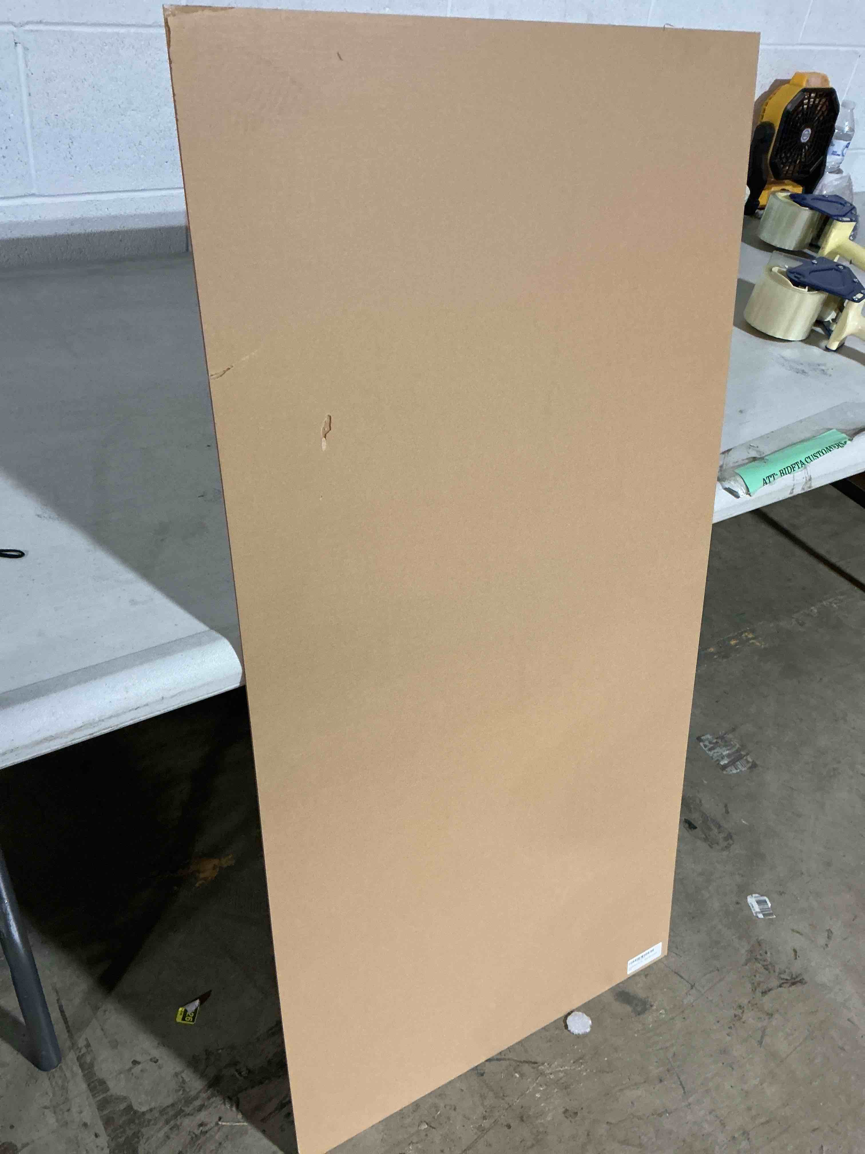 Condition photo showing As Is for duco clear cast acrylic sheets 1/8" (3mm) thick 24" x 48" - 1 pack of usa-made transparent plexiglass sheet - shatter resistant acrylic board for window replacements, displays, signs, & barriers 24" x 48" 1