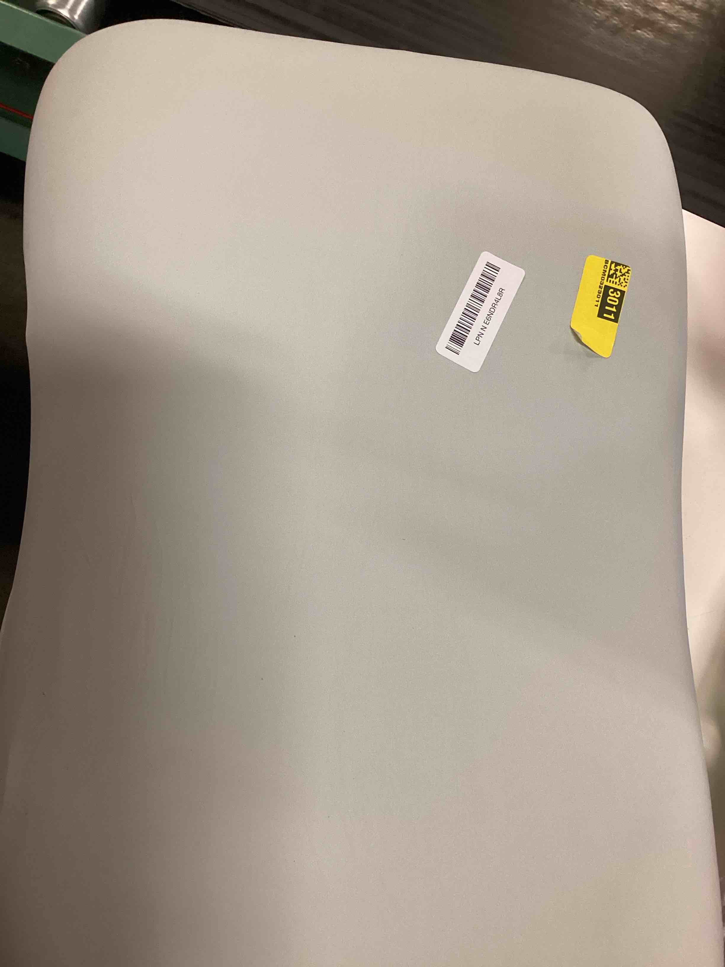 Condition photo showing As Is for sage green cooling memory foam pillow, bed pillow, medium soft feel neck pillow for sleeping, memory foam pillows for sleeping side, back & stomach sleepers, breathable & removable cover