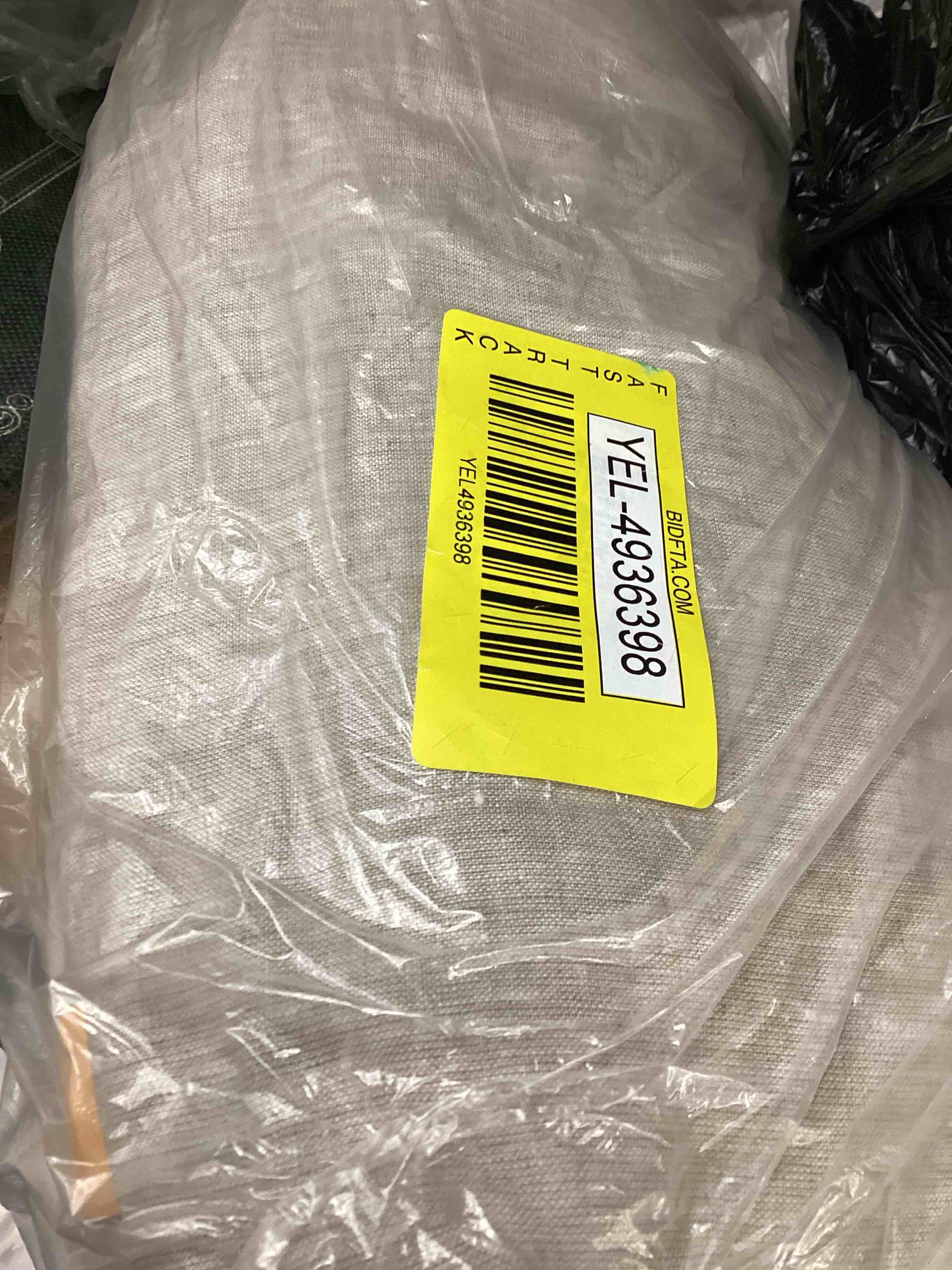 Condition photo showing New/Like New for european linen chambray duvet cover set, king/cal king, natural