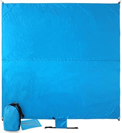 scuddles Extra Large Picnic & Outdoor Blanket Dual Layers for Outdoor Water-Resistant Handy Mat Tote Spring Summer Camping Blanket Great for The Beach
