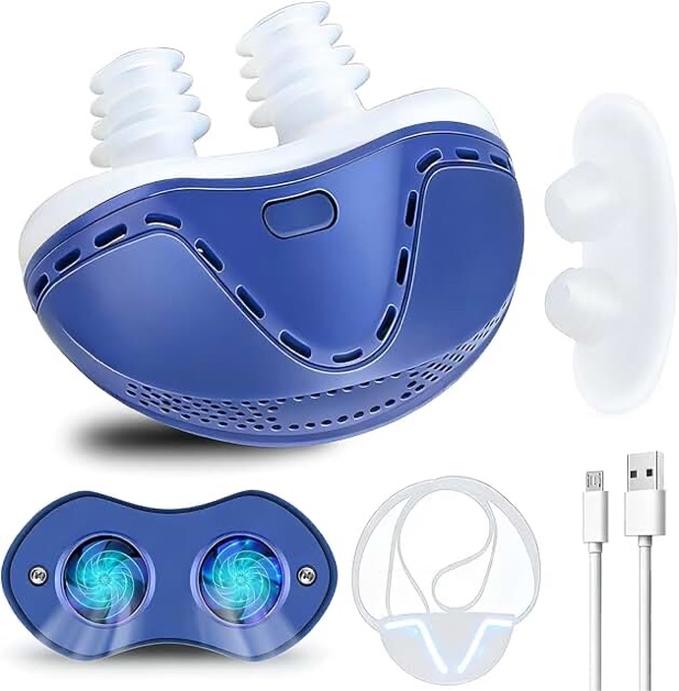 Anti Snoring Devices, Double Vortex Anti Snoring Device, Snoring Solution, Adjustable Wind Speed, Su