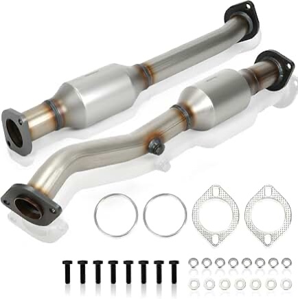Catalytic Converter,QKVBKAU Direct-Fit EPA & EBA Compliant for Infiniti QX56 & for Nissan Titan/Armada/Pathfinder Armada 5.6L V8 (2004-2015 Models) | Replaces OEM# 16488, 642116, 20020ZE00A