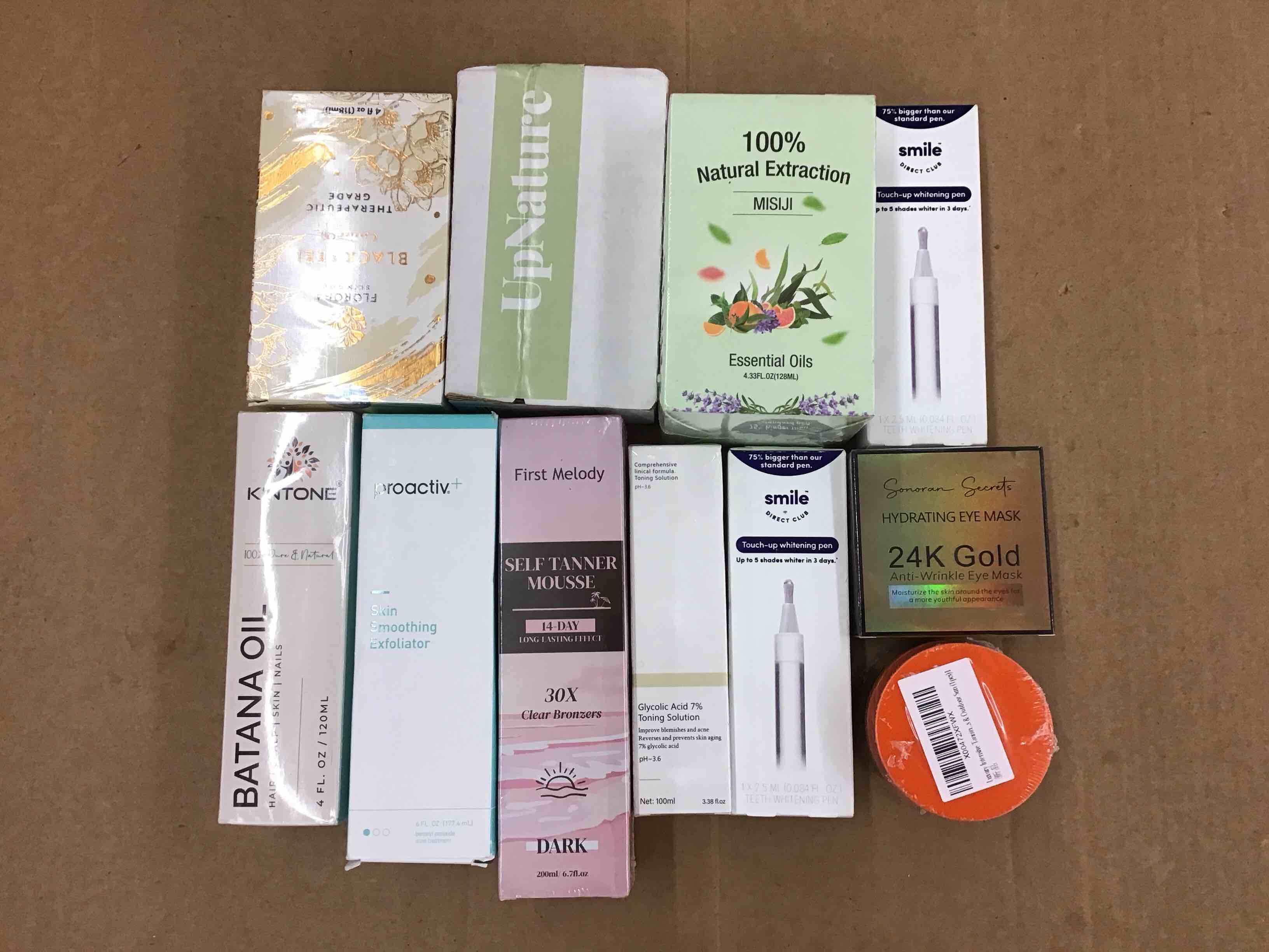 Assorted Liquid Health Products