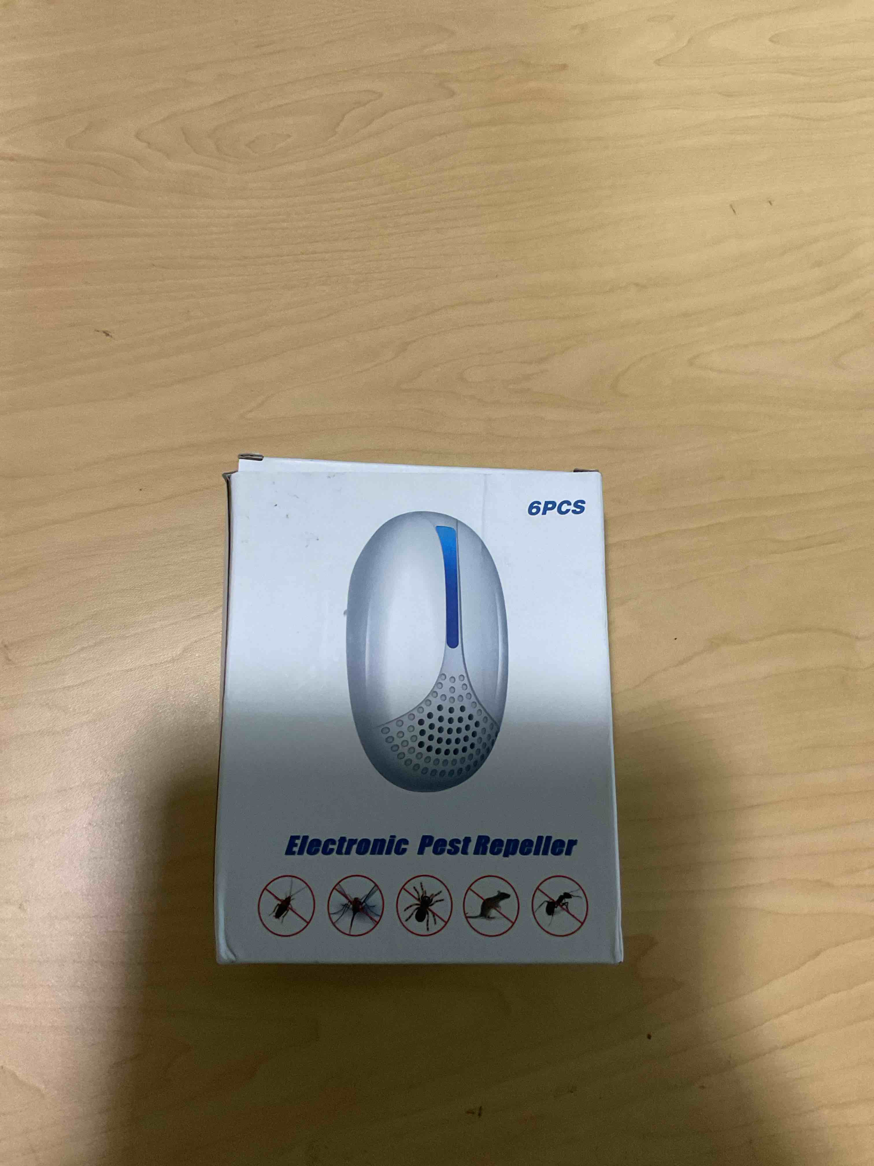 Condition photo showing As Is for 2025 Upgraded Ultrasonic Repellent Indoor, Mouse Traps Insert Plug in, Pest Control Repellent Ant,Roach,Rodent, Mouse, Bugs, Mosquito, Spider, for Home, Office, Warehouse 6 Packs