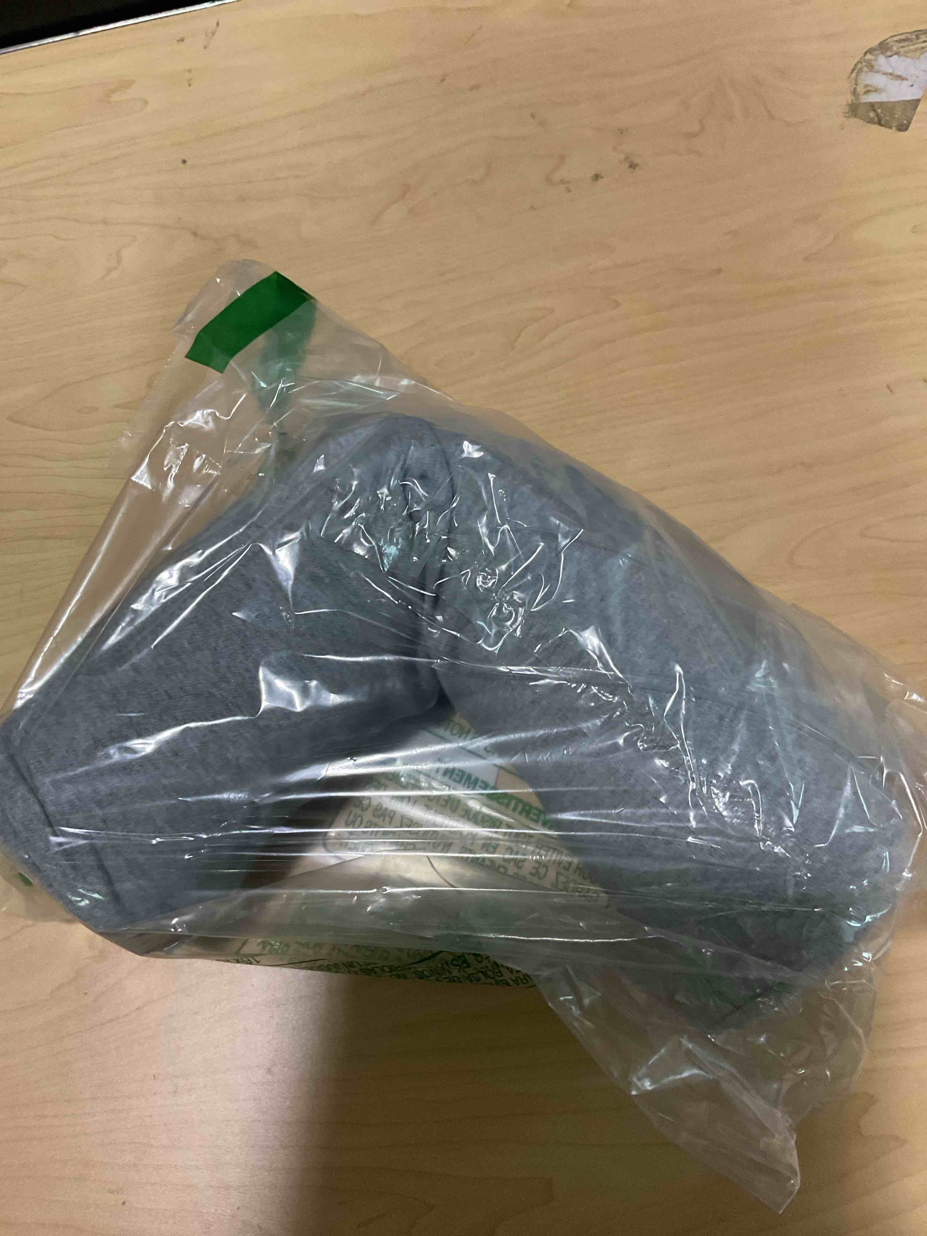 Condition photo showing Good Condition for Neck Roll Pillow, Memory Foam Neck Support Pillows, Round Neck Pillows, Cylinder Bolster Pillows for Bed, Couch, and Yoga, Removable Washable Cover,18 * 4 * 4 inch (Grey)