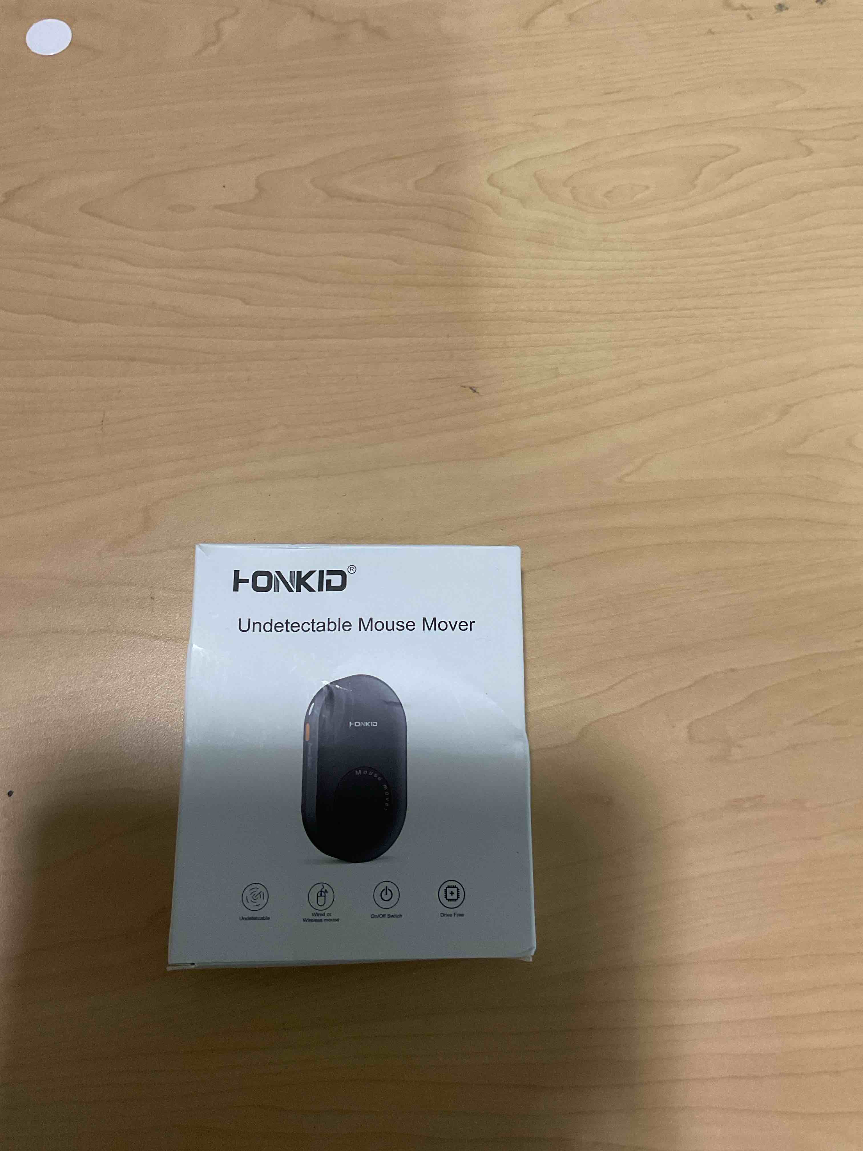 Condition photo showing Good Condition for HONKID Undetectable Mouse Jiggler - Auto Mover with On/Off Switch & USB Port, No Software Needed, Prevent Sleep/Lock for Home Office & PC/Mac/Desktop (Blue Black), Perfect for Gifts/Remote Work DARK BLUE