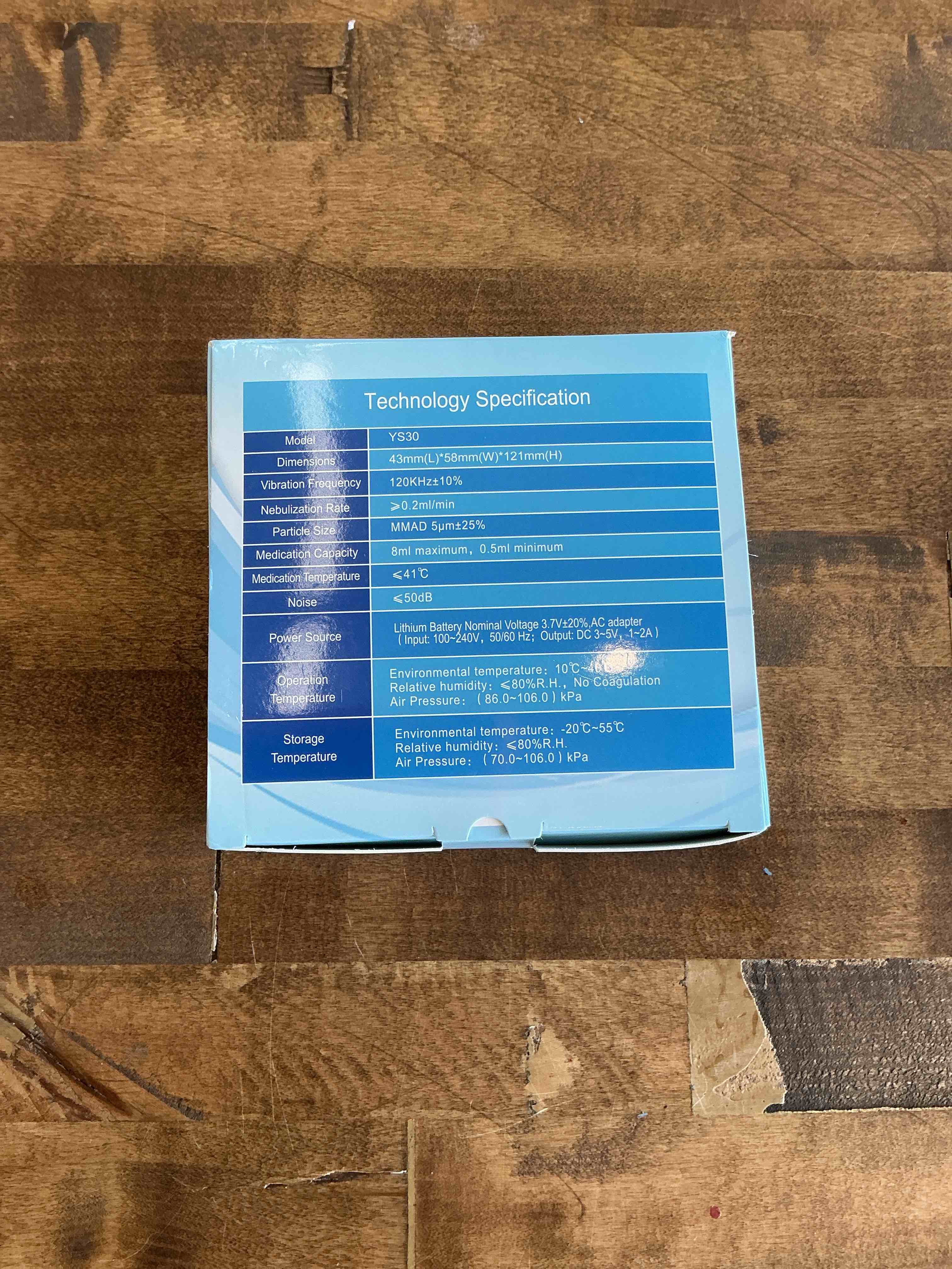 Portable Nebulizer for Adults and Kids, Handheld Nebulizer with LED Display, Auto-Cleaning Function,