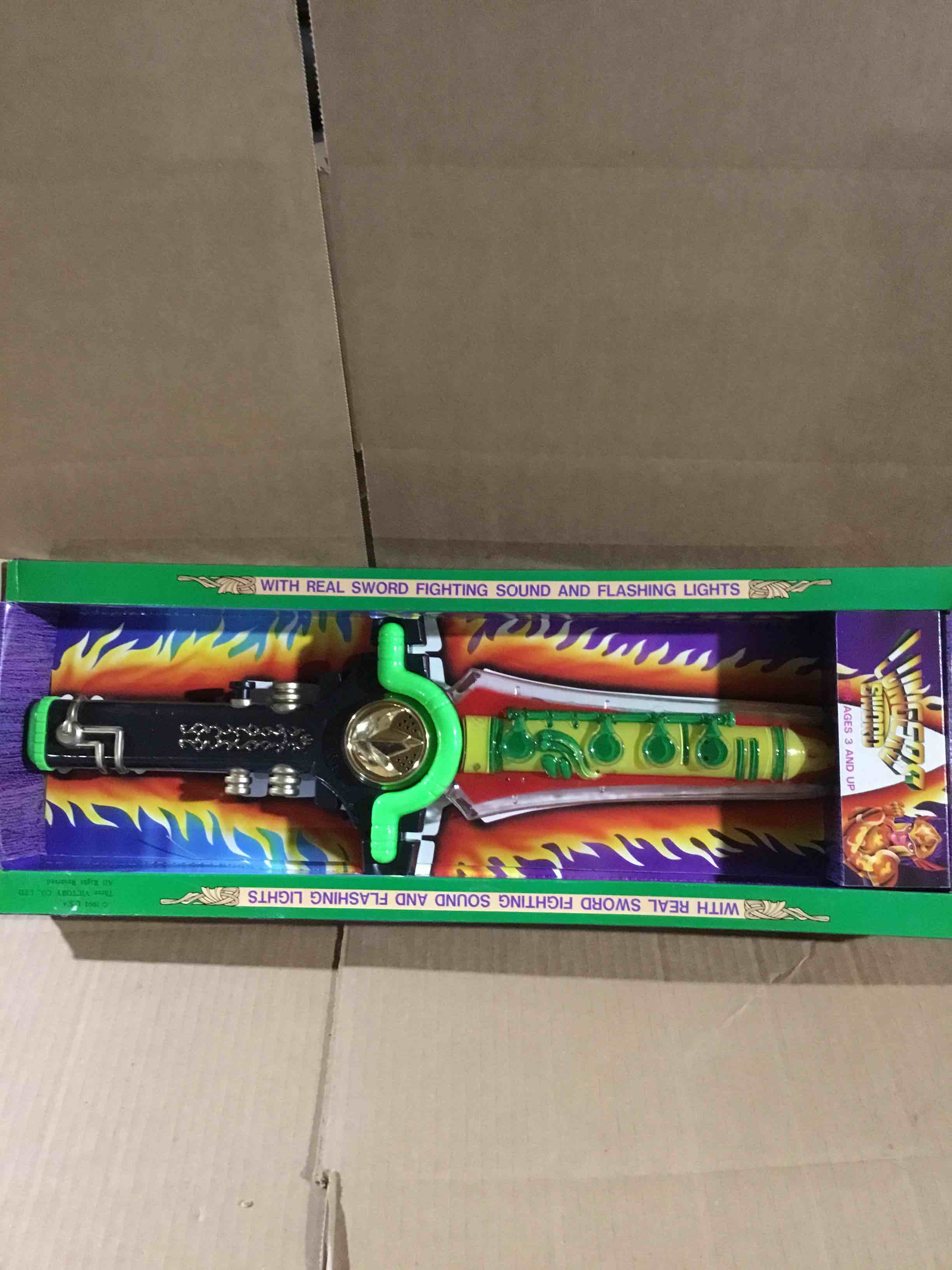 Condition photo showing New/Like New for Electronic Sword , With Real Sword Fighting Sound And Flashing Lights