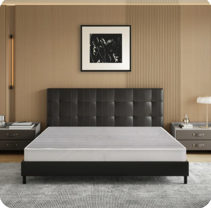 EGOHOME 5 inch King Size Metal Box Spring, Easy Assembly Mattress Foundation