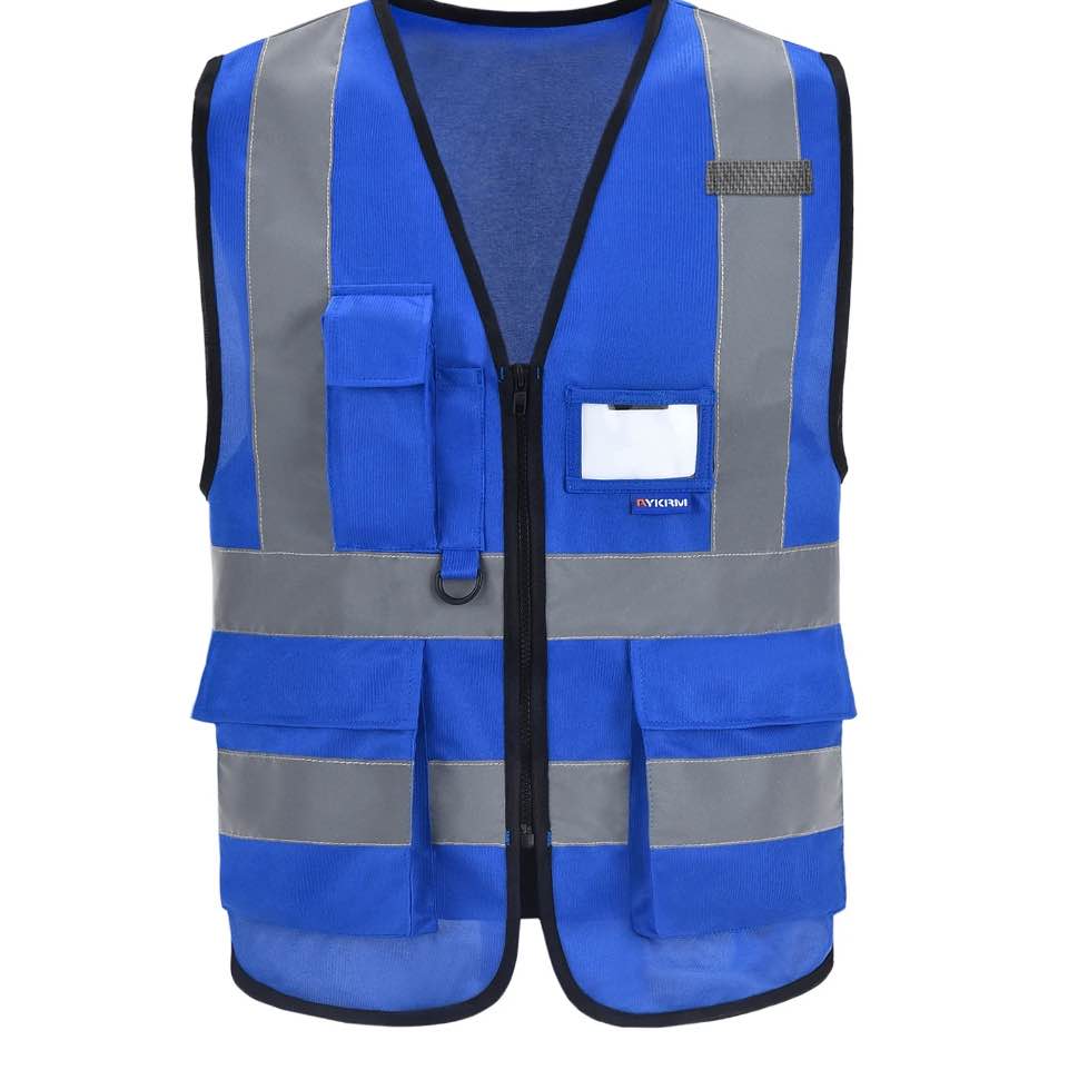 21 colour High visibility viz vest hi vis viz reflective safety vests for men