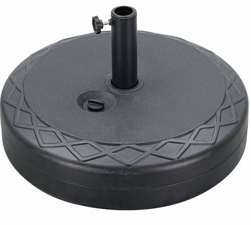 Ainfox Weighted Base for 10ft Patio Umbrella, Heavy Duty Water Filled Market Umbrella Stand