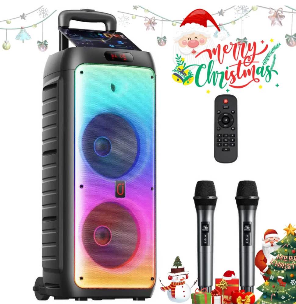 JYX Karaoke Machine  Karaoke Machine for Adult  Large Bluetooth Speaker with Microphone & DJ Party Lights  Big Dj Speaker Pa System for Outdoor  T11-T