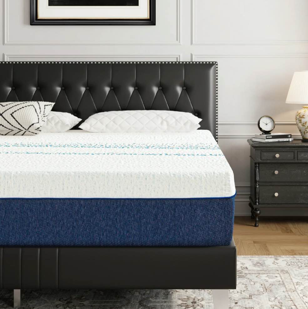 EGOHOME Essence Sleep Queen Mattress, 10" Memory Foam Mattress in a Box, Medium