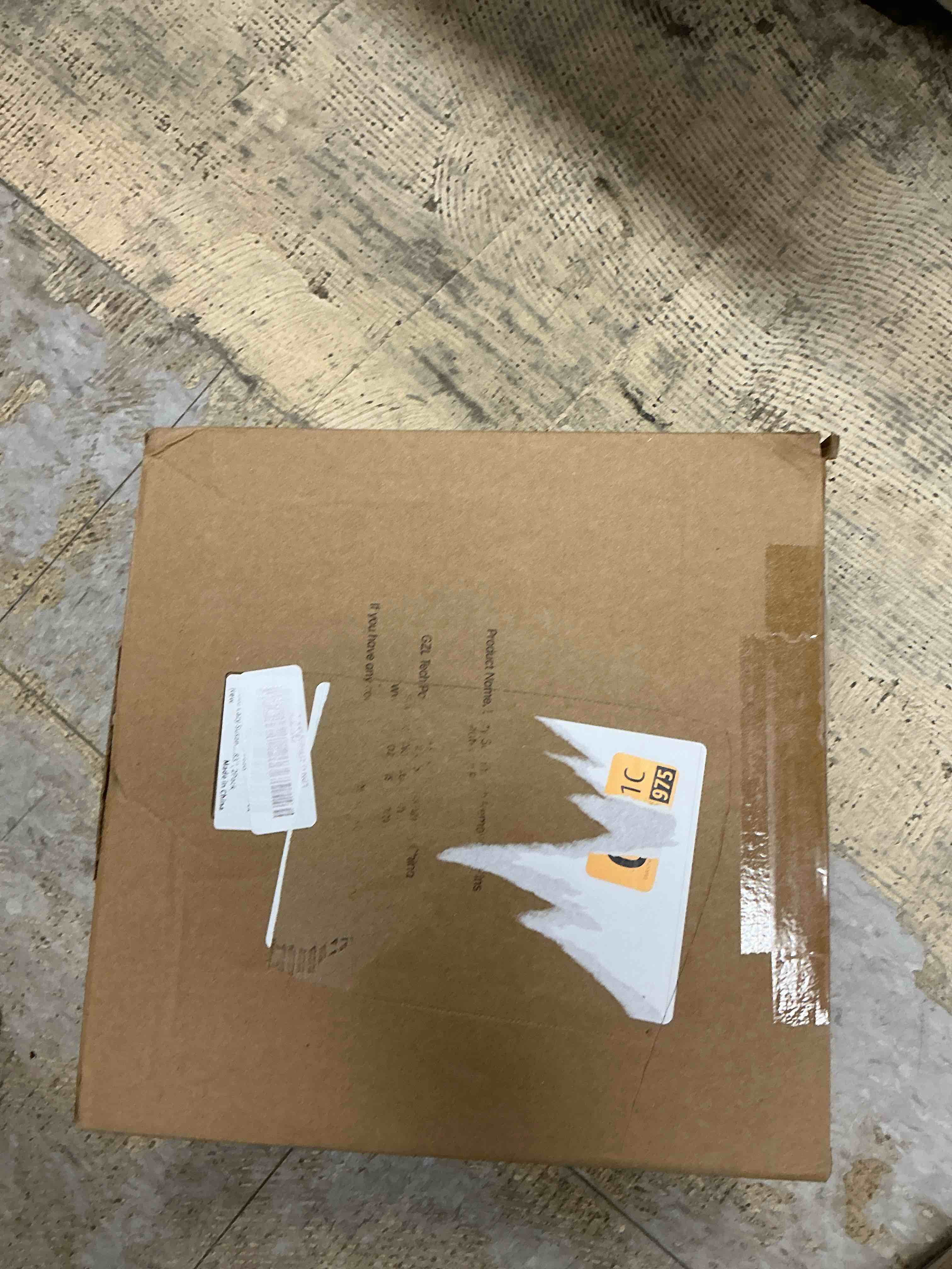 Condition photo showing New/Like New for LAMU 2 Pack Lazy Susan Turntable Organizer for Cabinet with 4 Removable Bins 10.6'' Rotating Condiment Snack Organizer Storage for Kitchen Pantry, Fridge, Bathroom, Medicine Cabinet Organizer