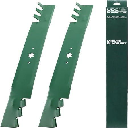 UDC Parts Gator Mulching Blades 942-0616A 42 Inch/ 2 Pack/ Fits MTD Cub Cadet Troy Bilt Craftsman Replaces OEM No. 742-0616A 942-0616 742-0616 T110