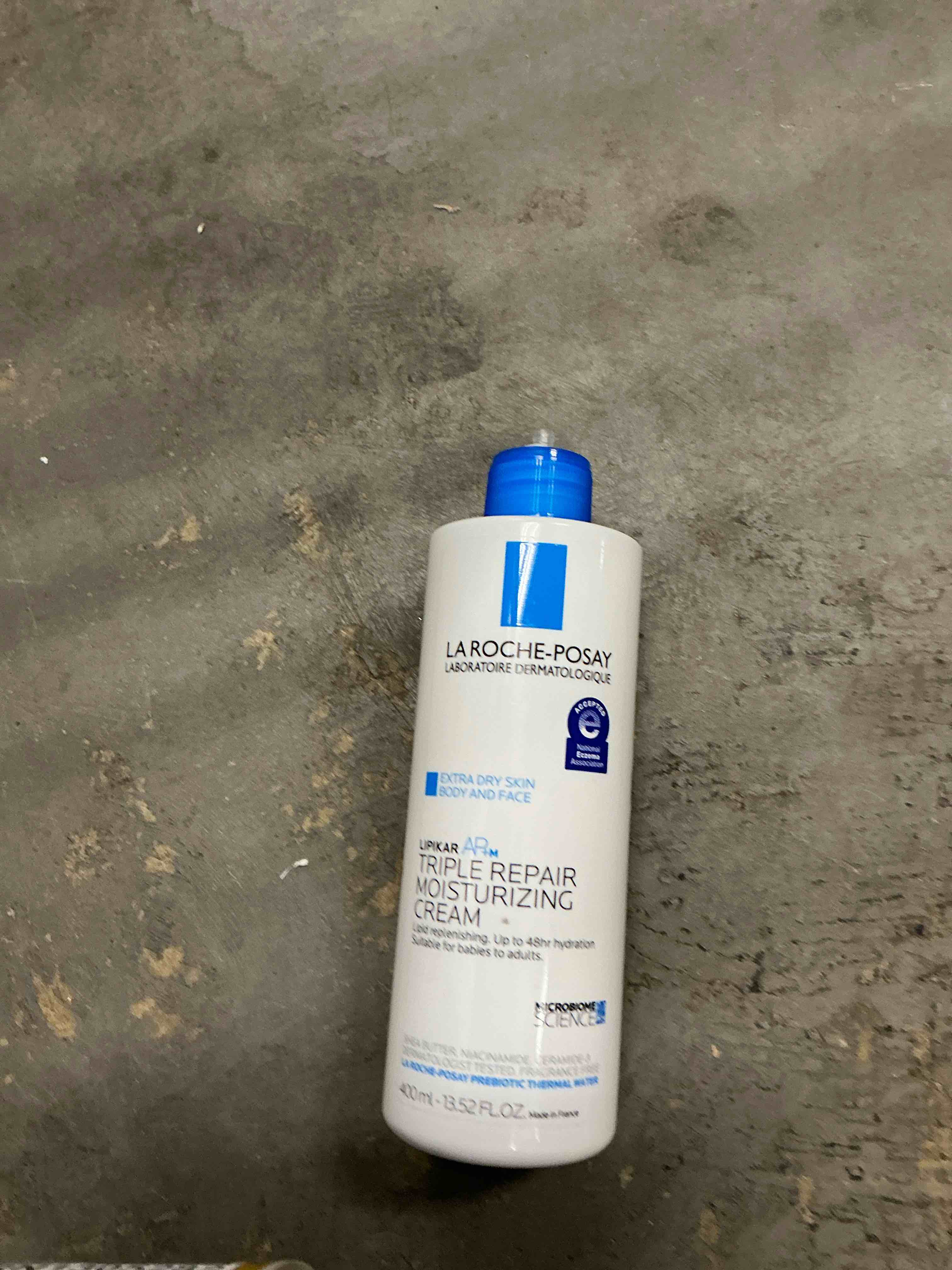 Condition photo showing Good Condition for La Roche-Posay Lipikar AP+ Triple Repair Moisturizing Cream | Face & Body Lotion For Dry Skin | Shea Butter & Niacinamide Moisturizer | Gentle Face & Body Cream For Dry, Rough & Sensitive Skin