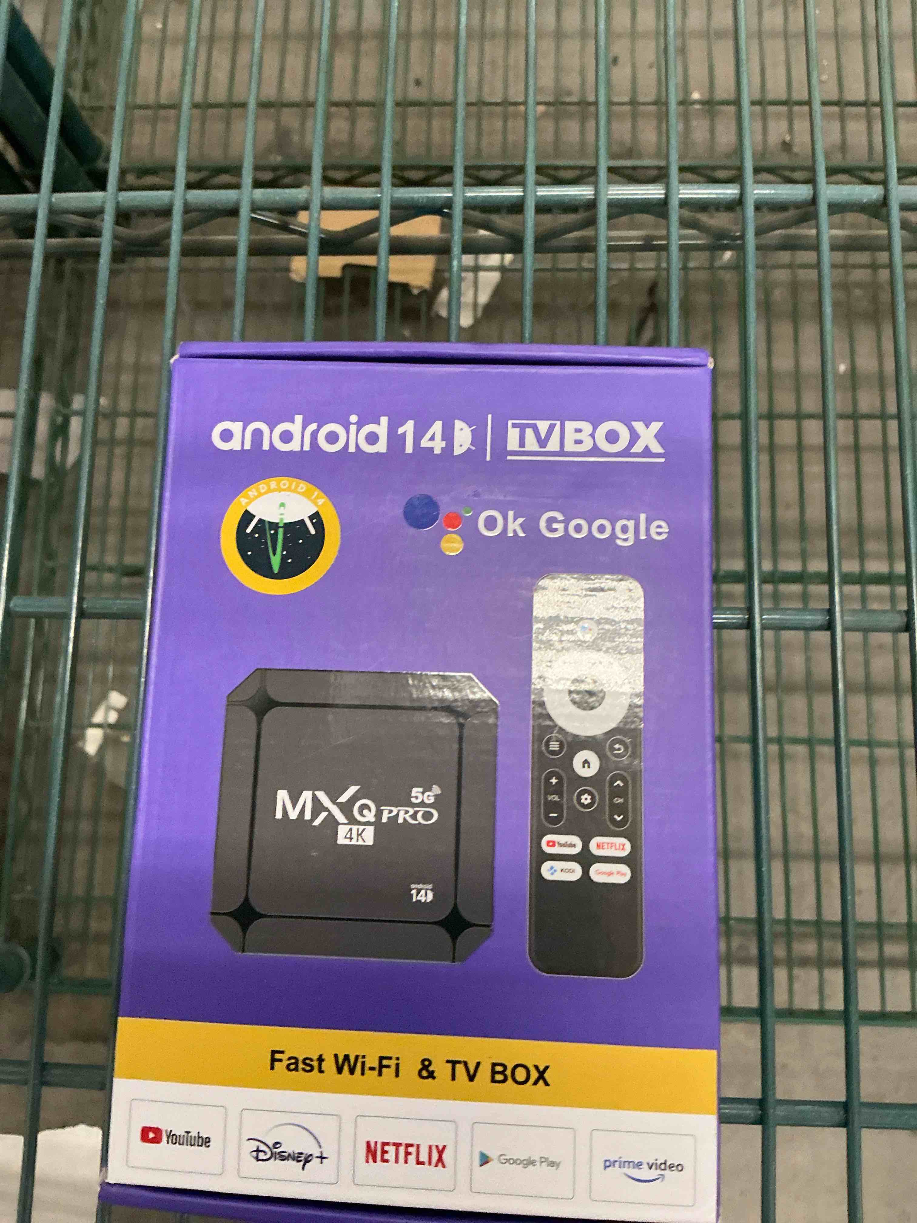 Condition photo showing Good Condition for MXQ Pro 5G Android 14.0 TV Box 2025 Upgraded Ram 2GB ROM 16GB Dual Band 2.4G/5.8GHz WiFi6 BT5.0 4K A