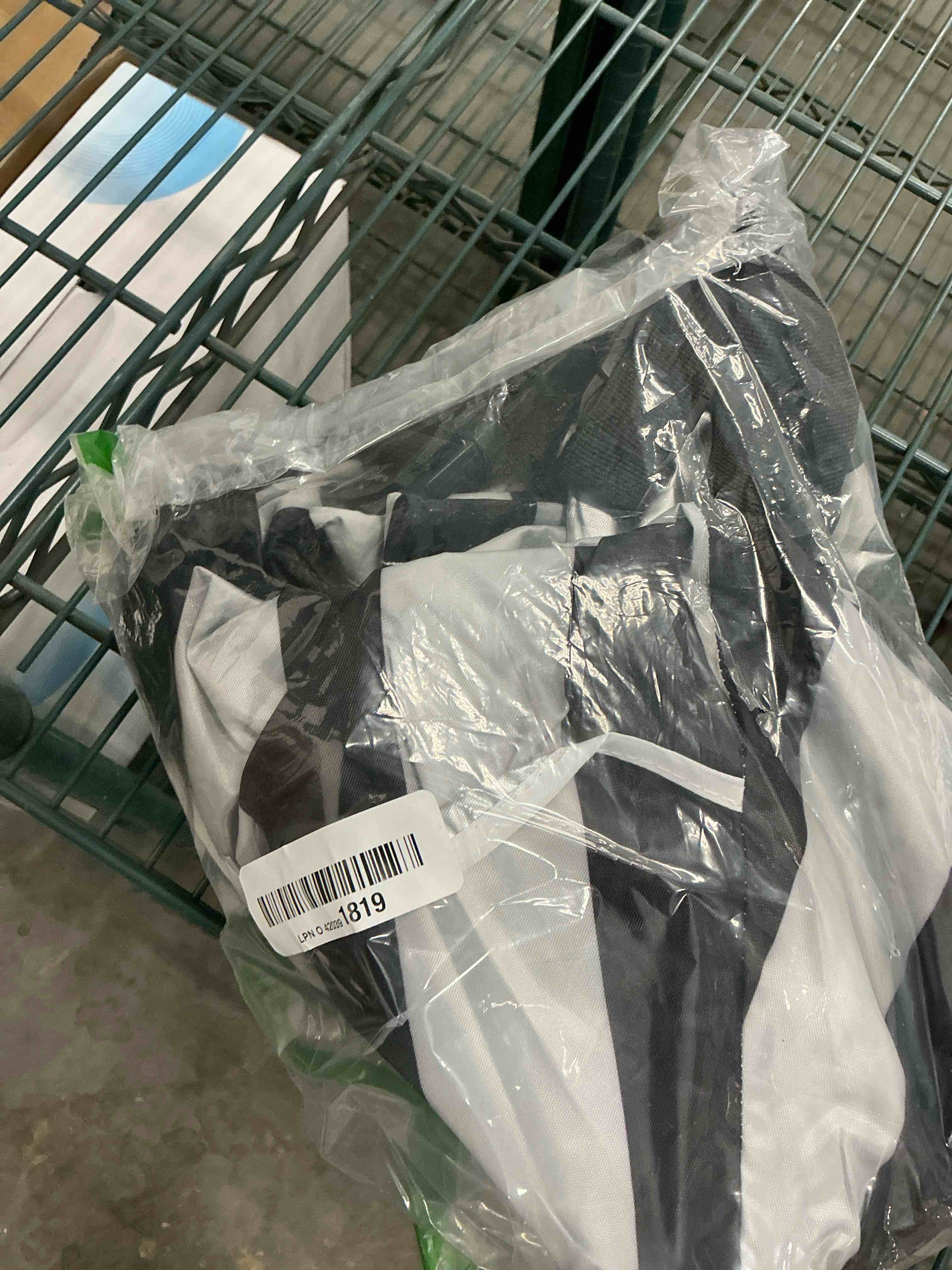 Condition photo showing Good Condition for AKEfit Kids Water Table Cover Fits Rain Showers Splash Pond Water Table for Toddlers, Waterproof Dustproof Outdoor Toys Cover, Black White Striped Black 38x22x31in