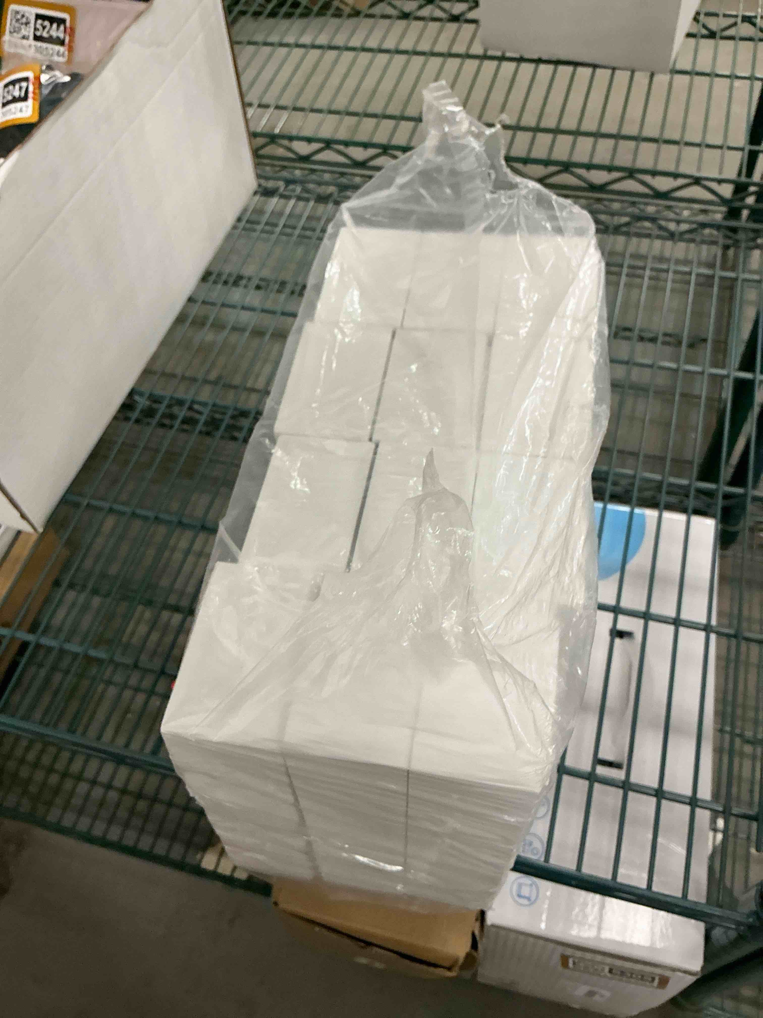 Condition photo showing Good Condition for Utensil Organizer Silverware Drawer Organizer - Set of 2, Stackable Kitchen Organization, Bamboo Storage Box Tray for Kitchen Gadgets Bathroom Countertop (White) 9 x 3 x 2 Inch White