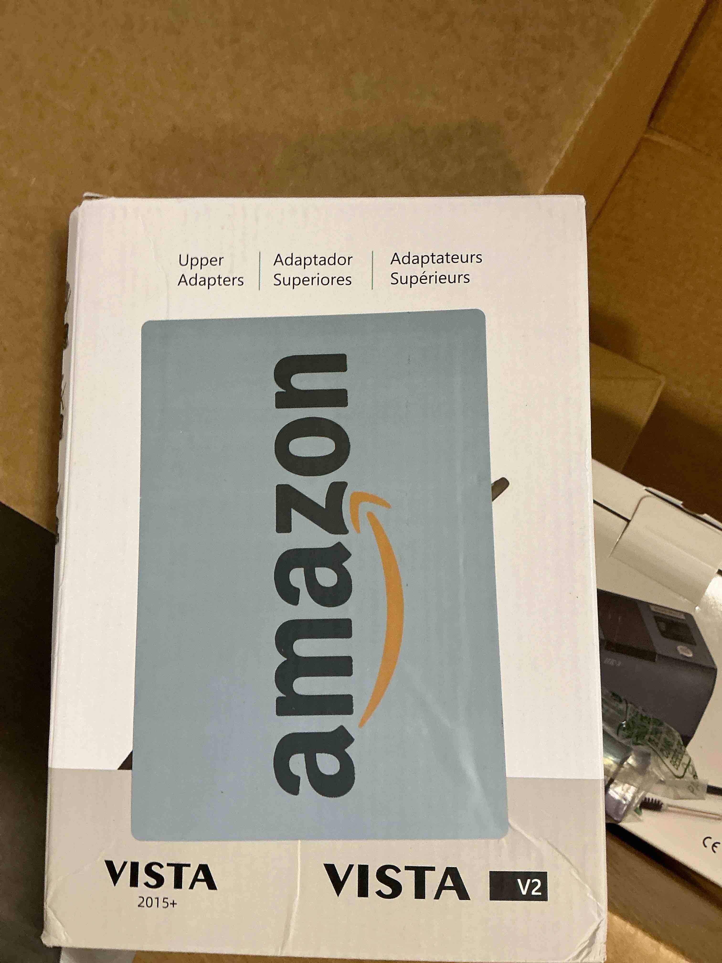 Condition photo showing New/Like New for Upper Adapter Accessories Compatible with UPPAbaby Vista, Vista V2, and Vista V3 Strollers – Secure Fit for Bassinet, Toddler Seat, Aria, Mesa V2, or Mesa Max Infant Car Seats – 1 Set