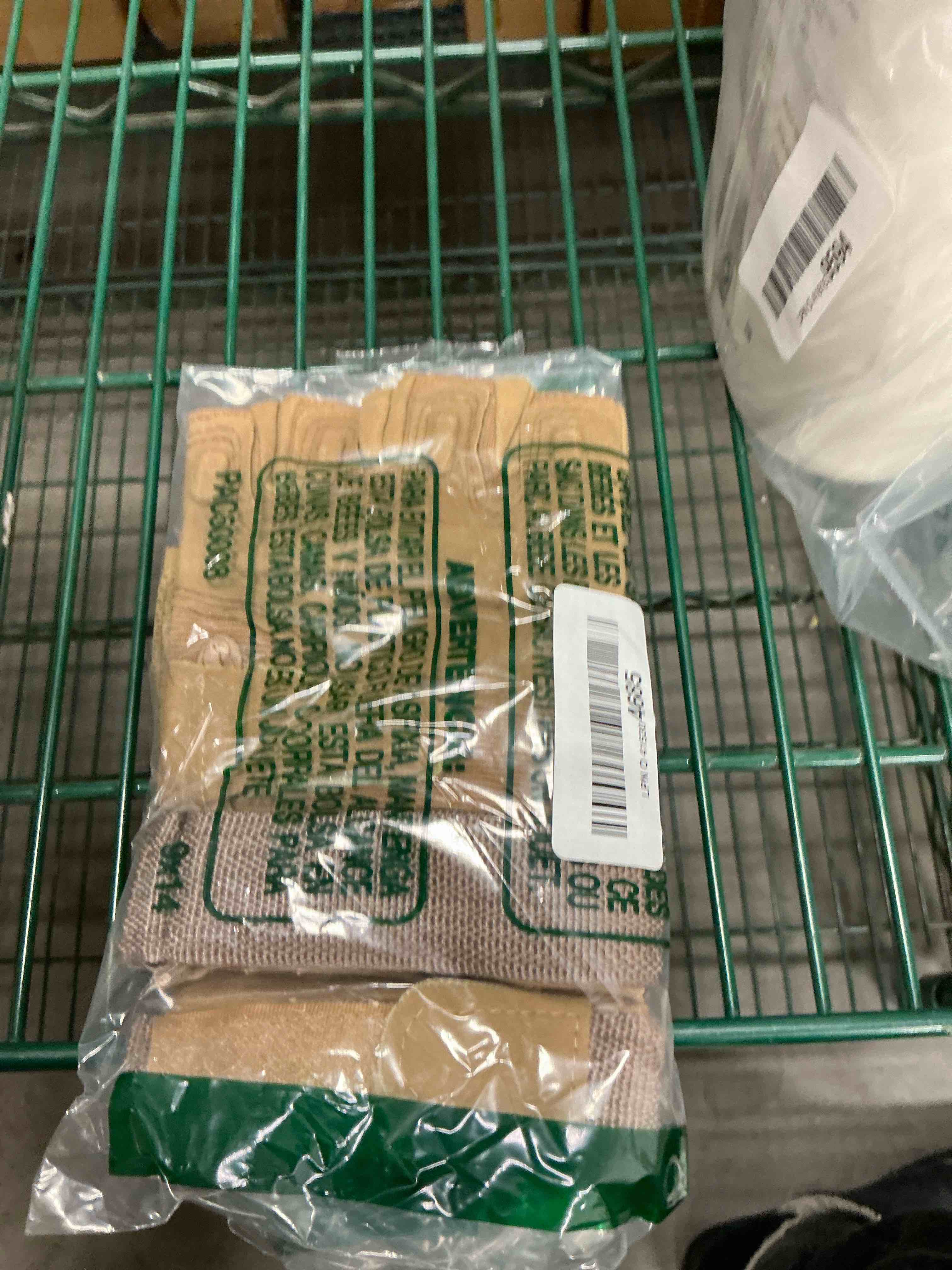 Condition photo showing Good Condition for 1 Pairs Director's Showcase Color Guard Gloves Fingerless Colorguard Gloves for Color Guard Flag Pole and Sports Small Tan