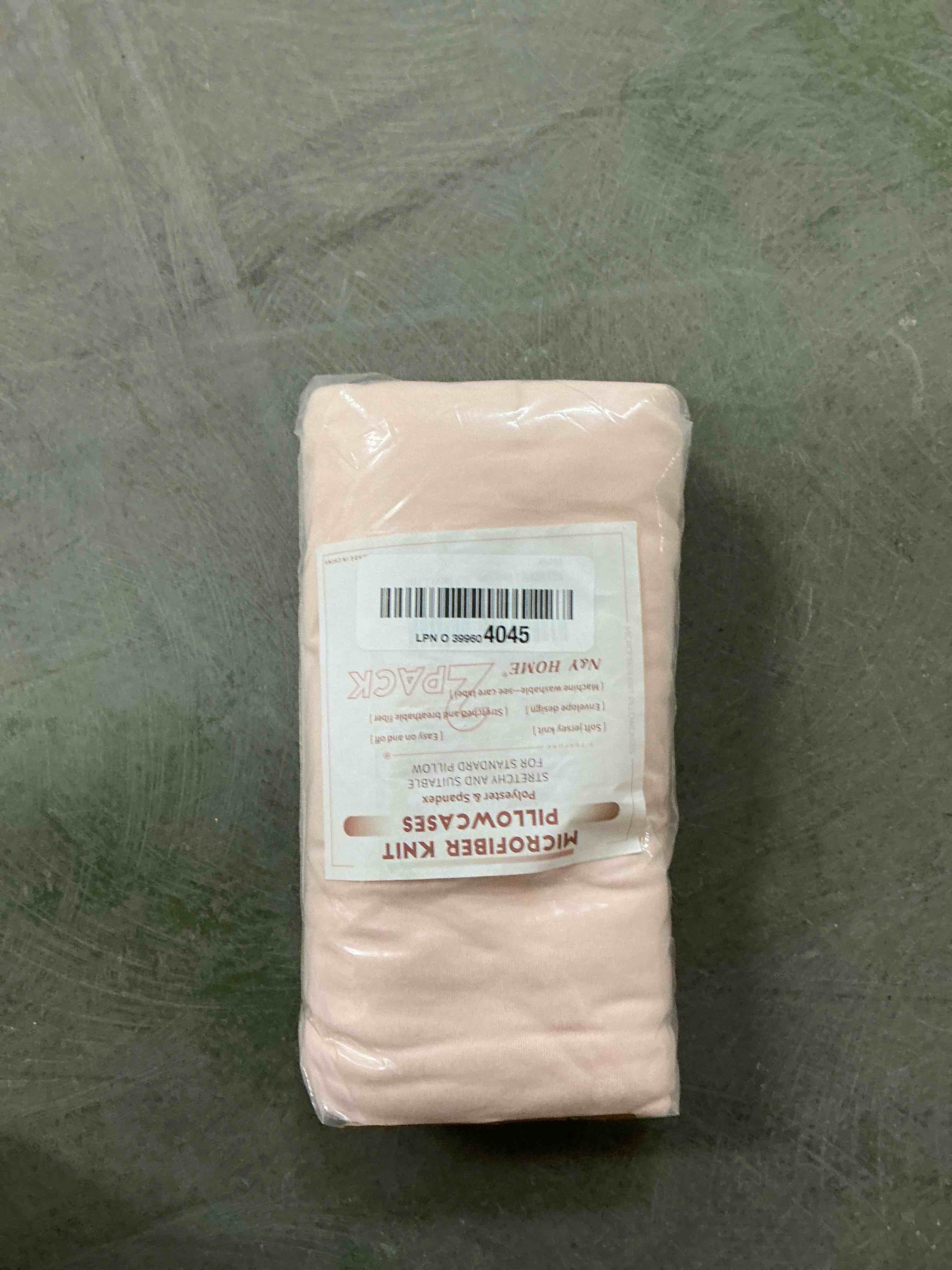 Condition photo showing New/Like New for 2-Pack Stretch Pillow Cases - Jersey Knit & Ultra Soft Envelope Closure Pillowcases T-Shirt Like Microfiber Blend - Suitable for Queen or Standard Size Set of 2, Pink Blush Pink Standard/Queen