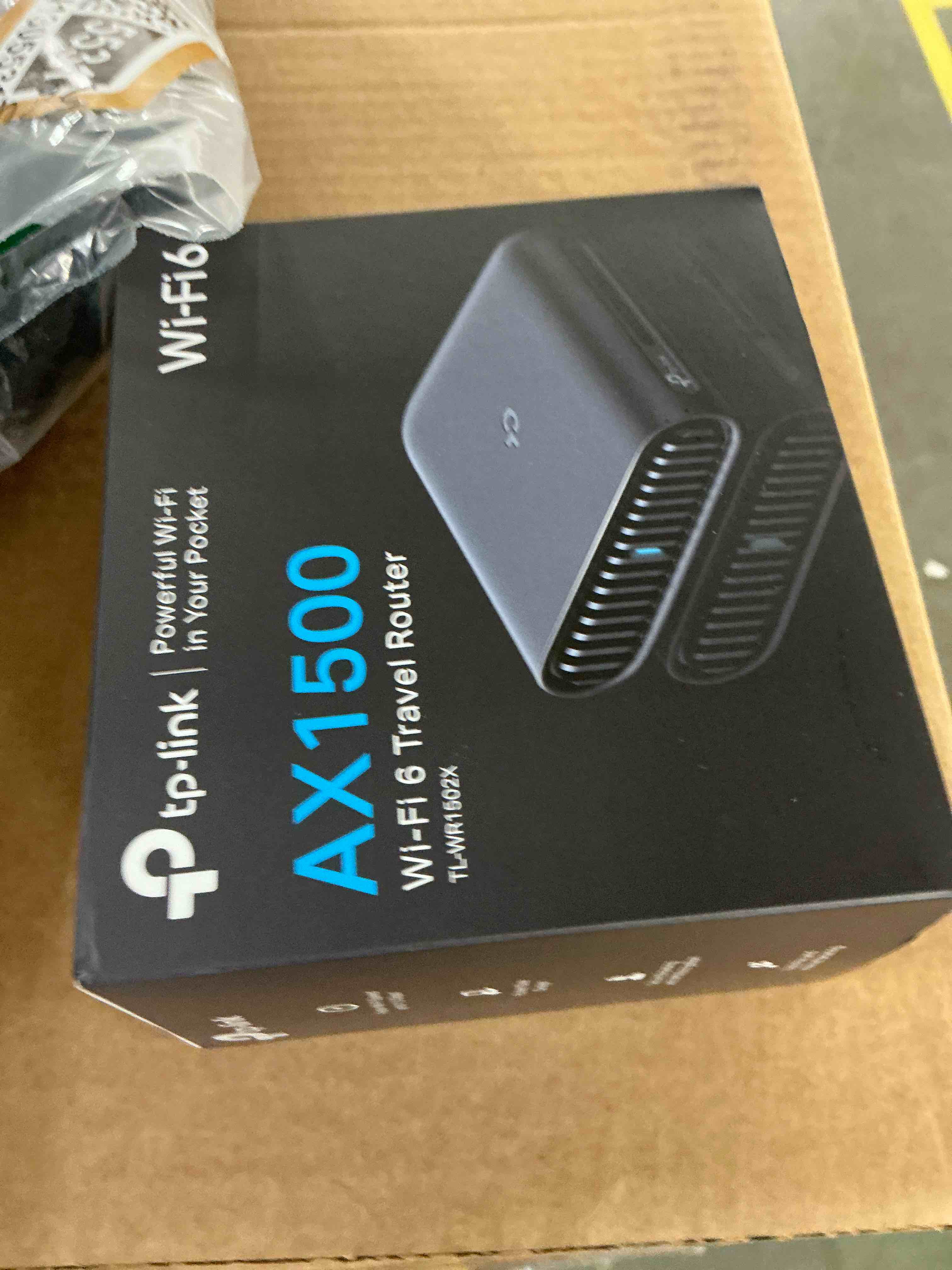Condition photo showing New/Like New for TP-Link Ultra-Portable Wi-Fi 6 AX1500 Travel Router TL-WR1502X | Easy Public WiFi Sharing | Hotel/RV/Travel Approved | Phone WiFi Tether | USB C Powered | Multi-Mode | Tether App | Durable Design